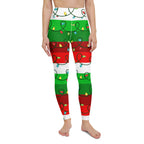 Festive Christmas Lights Yoga Leggings