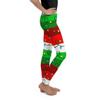 Festive Christmas Lights Youth Leggings