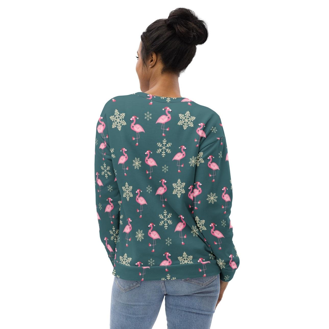 Festive Flamingos Sweatshirt