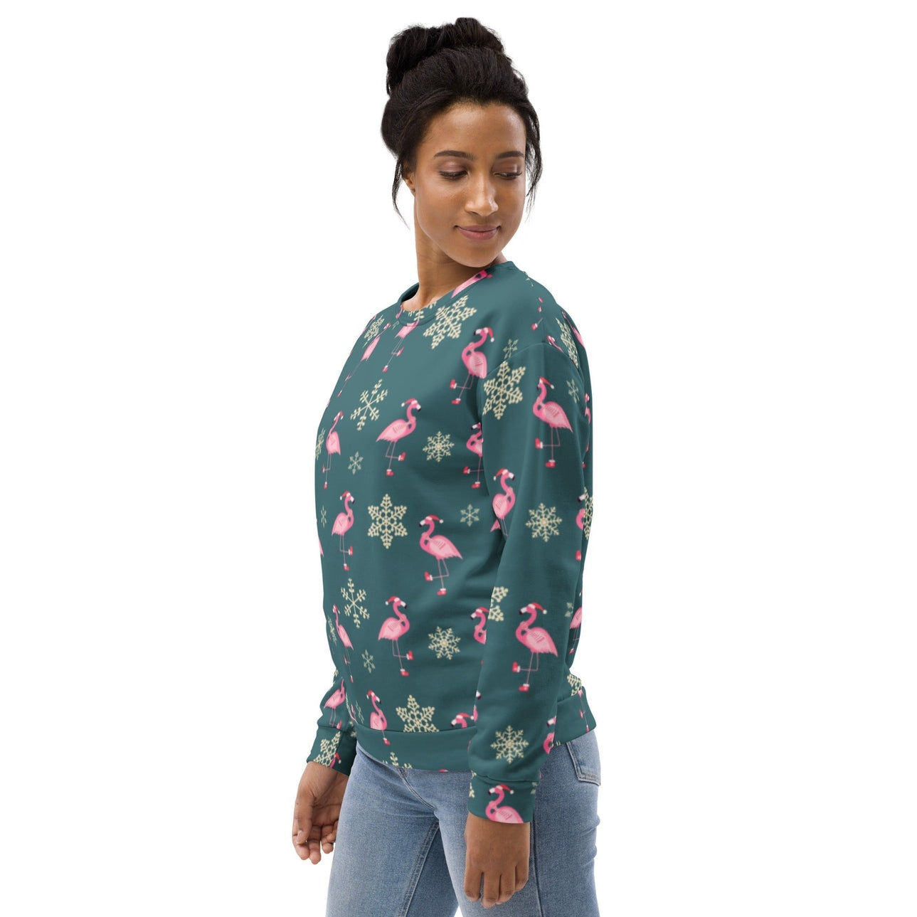 Festive Flamingos Sweatshirt
