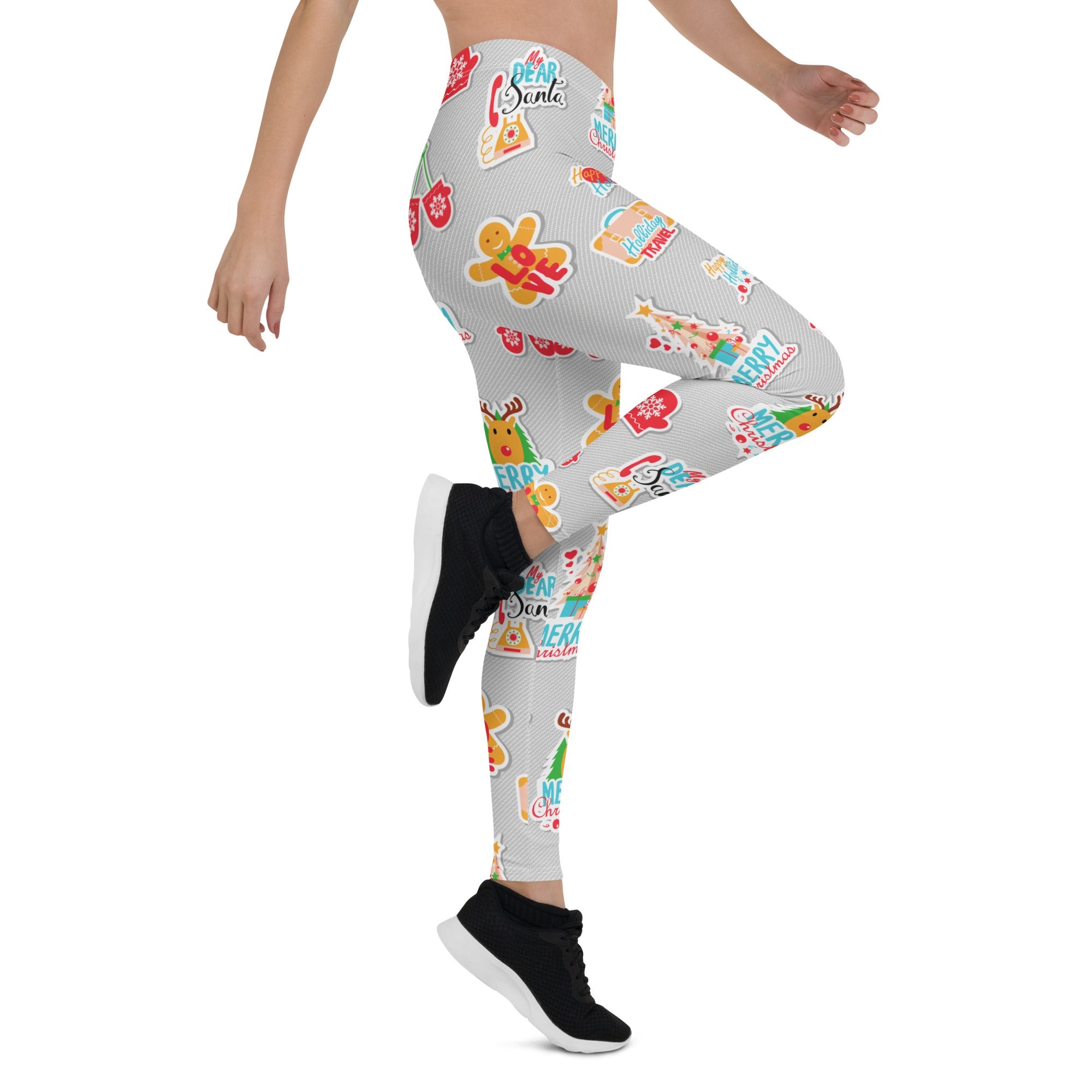 Festive Stickers Leggings