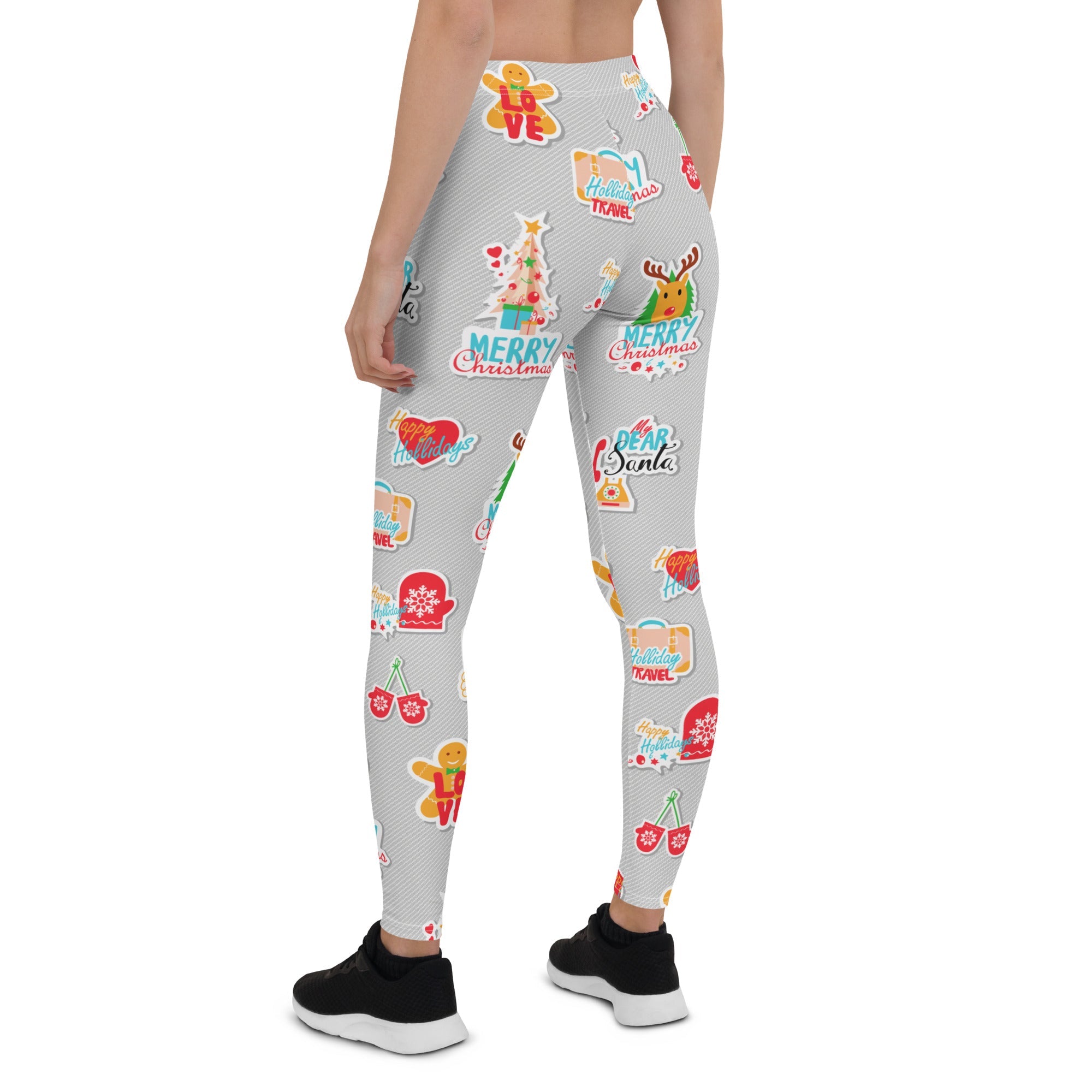 Festive Stickers Leggings