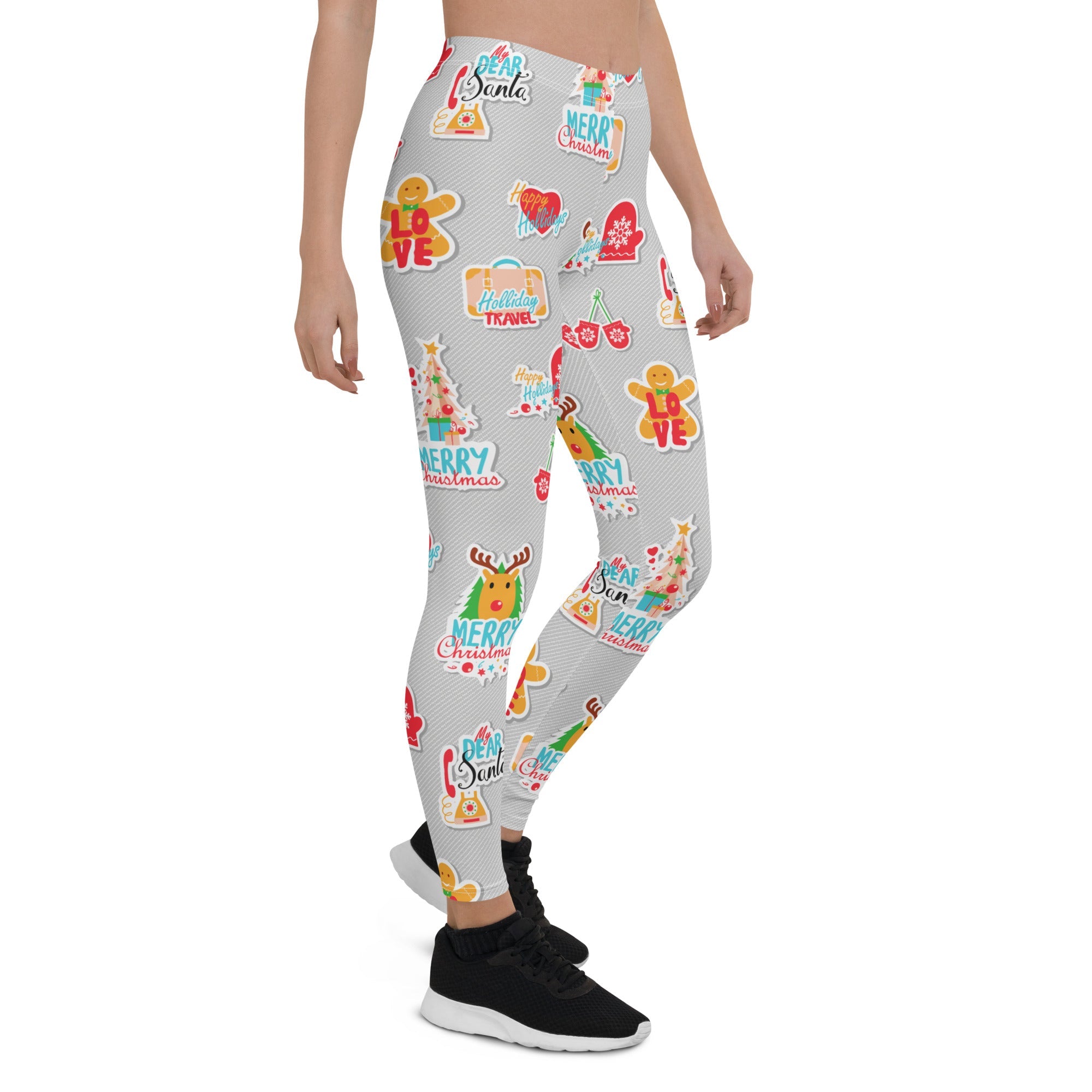 Festive Stickers Leggings