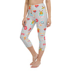 Festive Stickers Yoga Capris