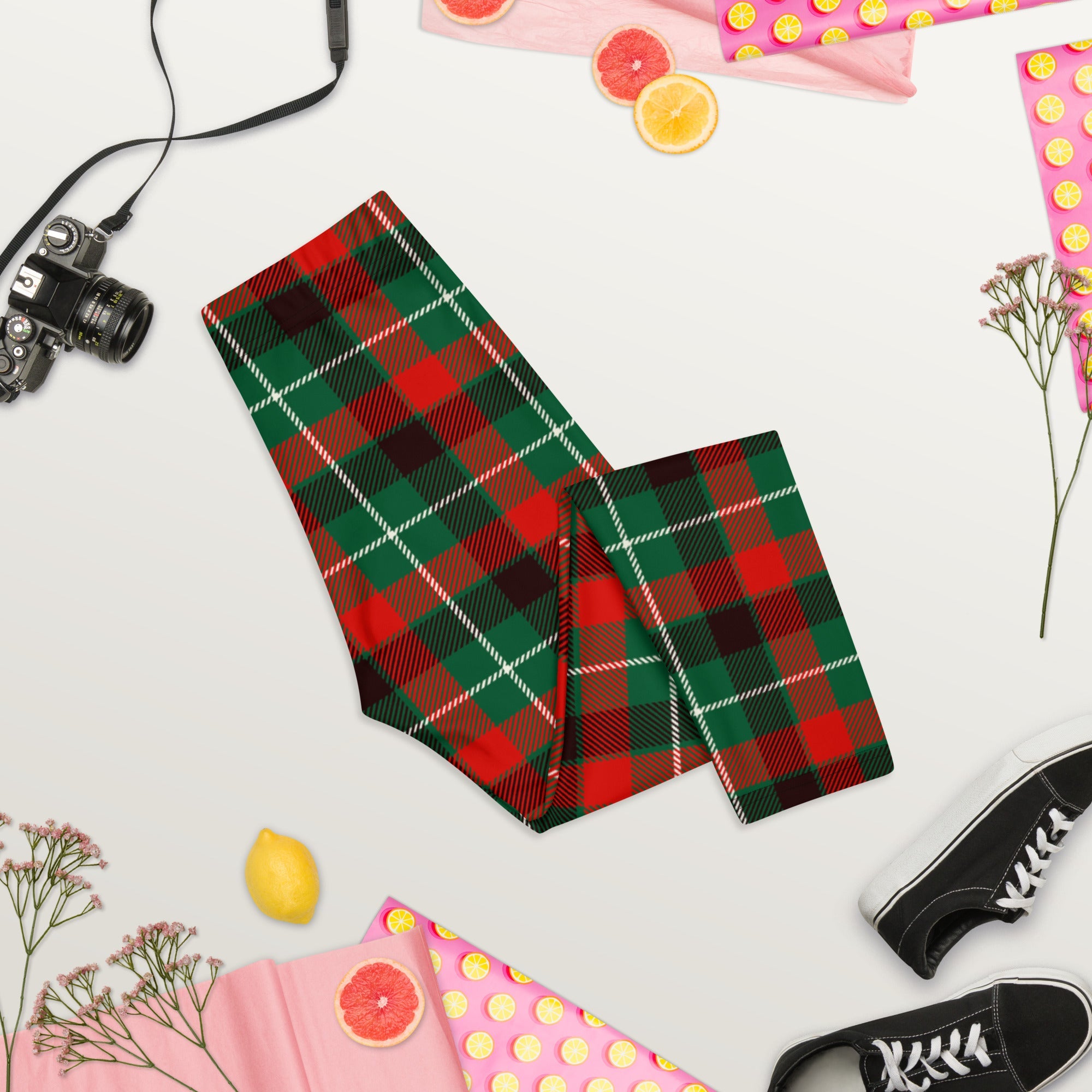 Festive Tartan Capris