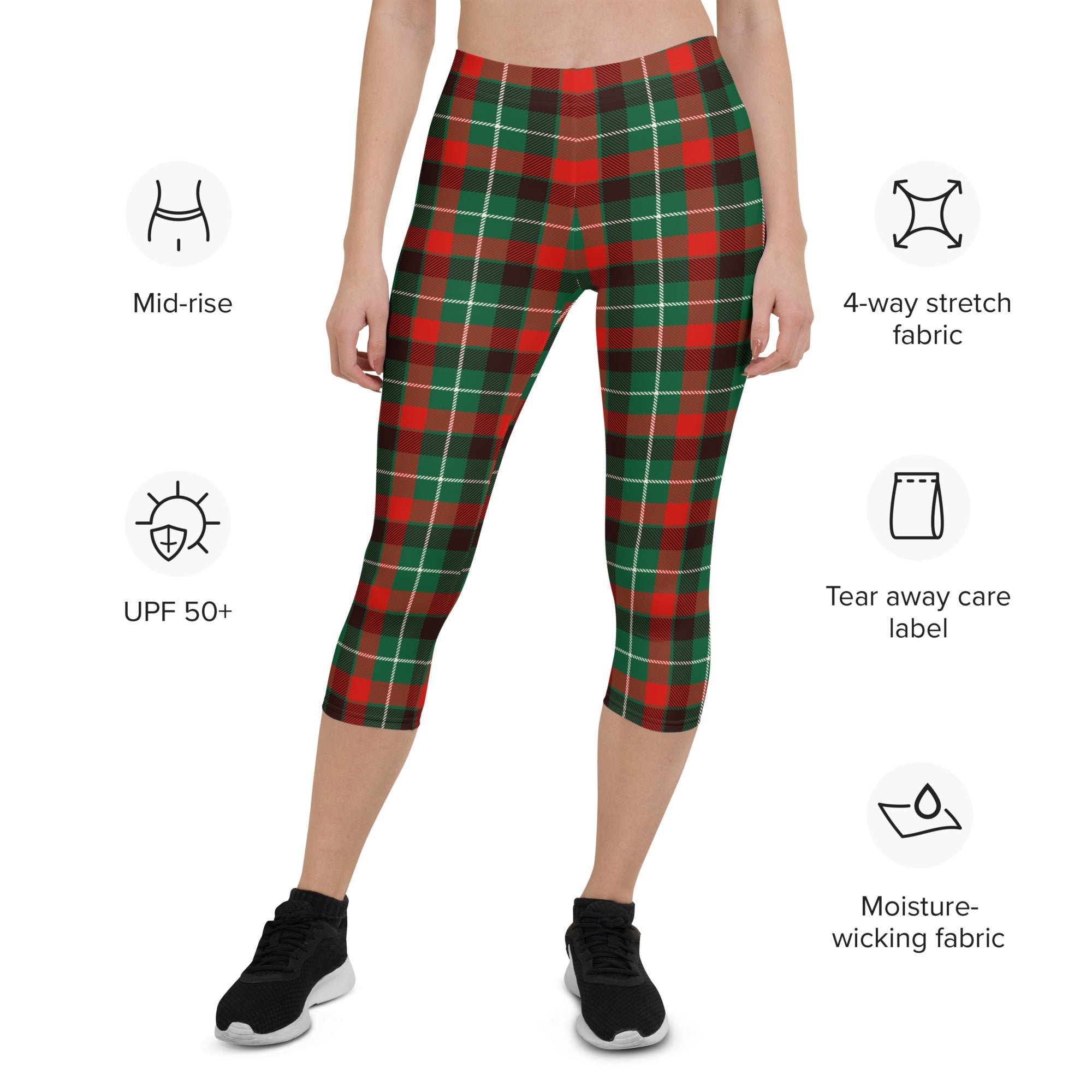 Festive Tartan Capris