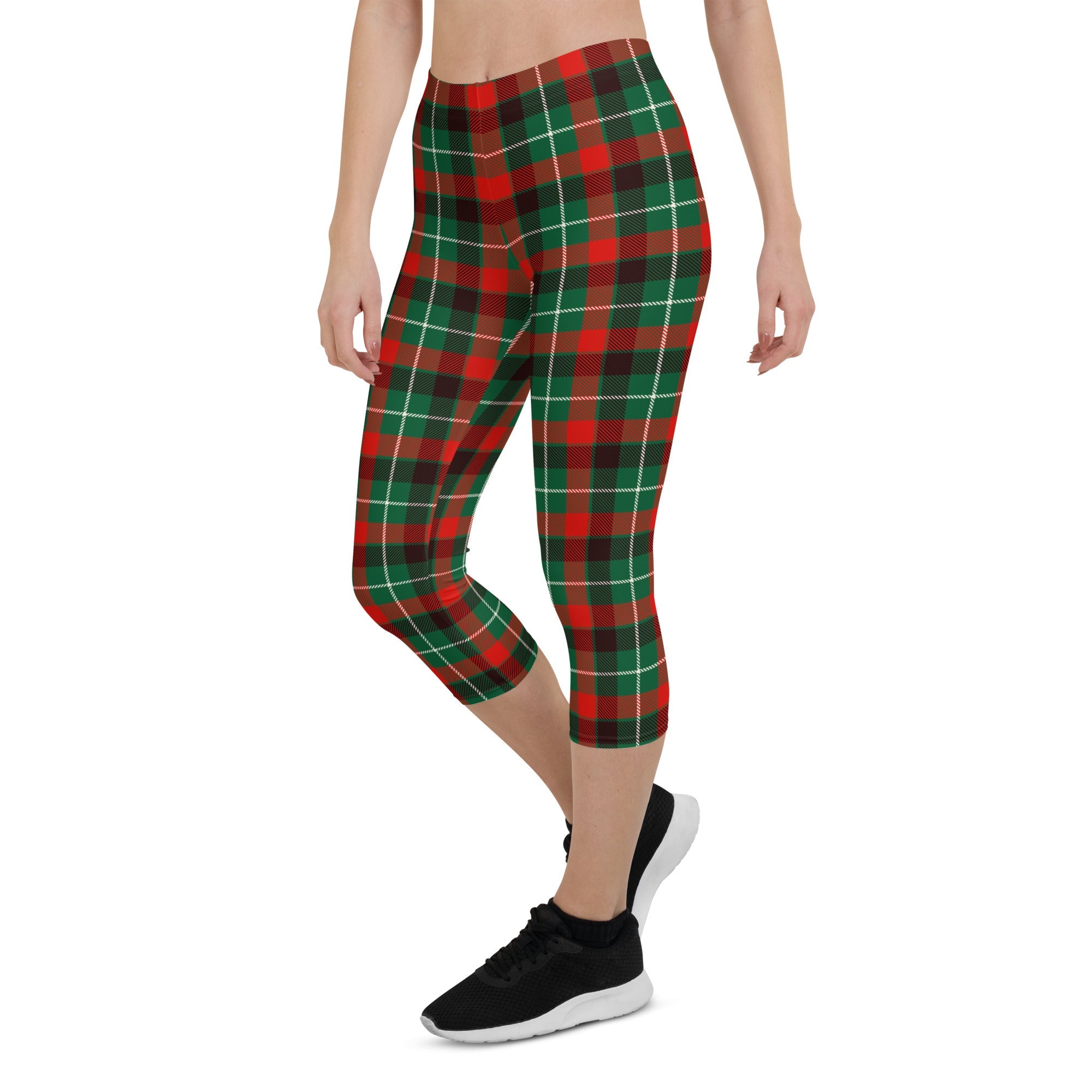 Festive Tartan Capris