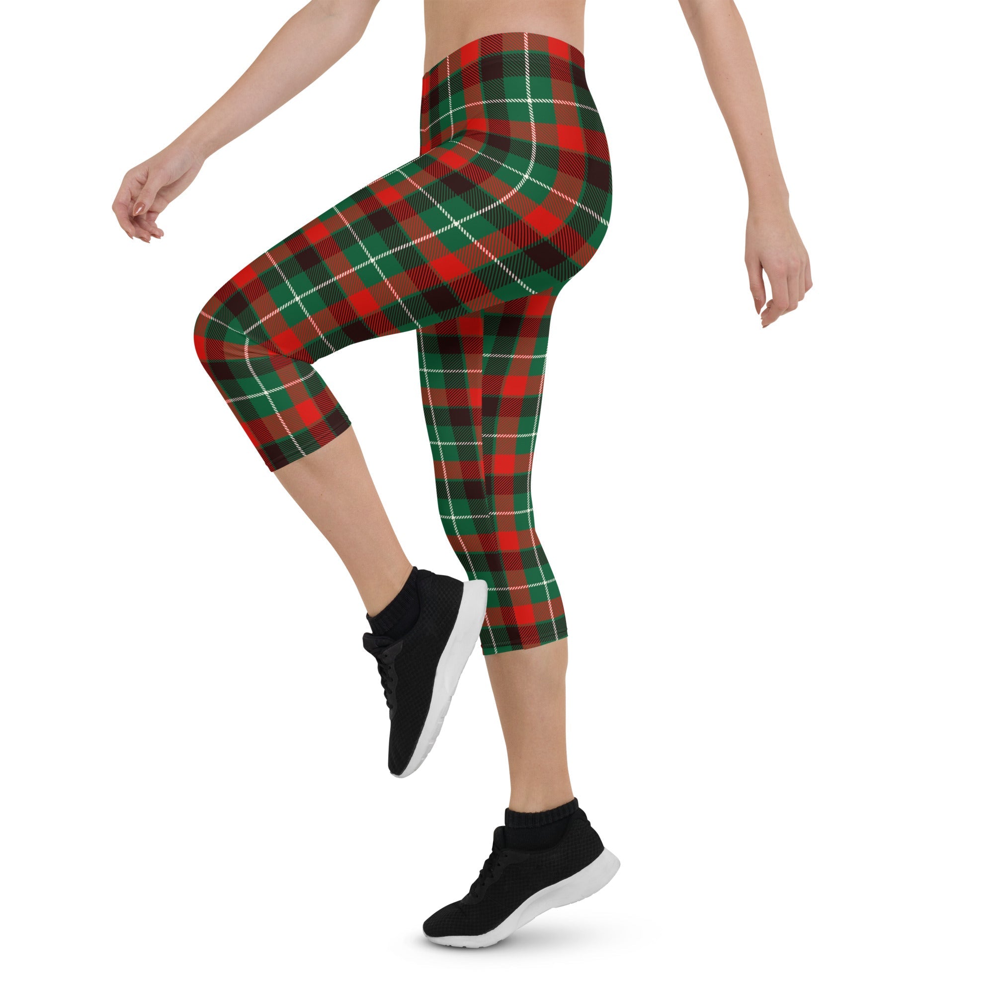 Festive Tartan Capris