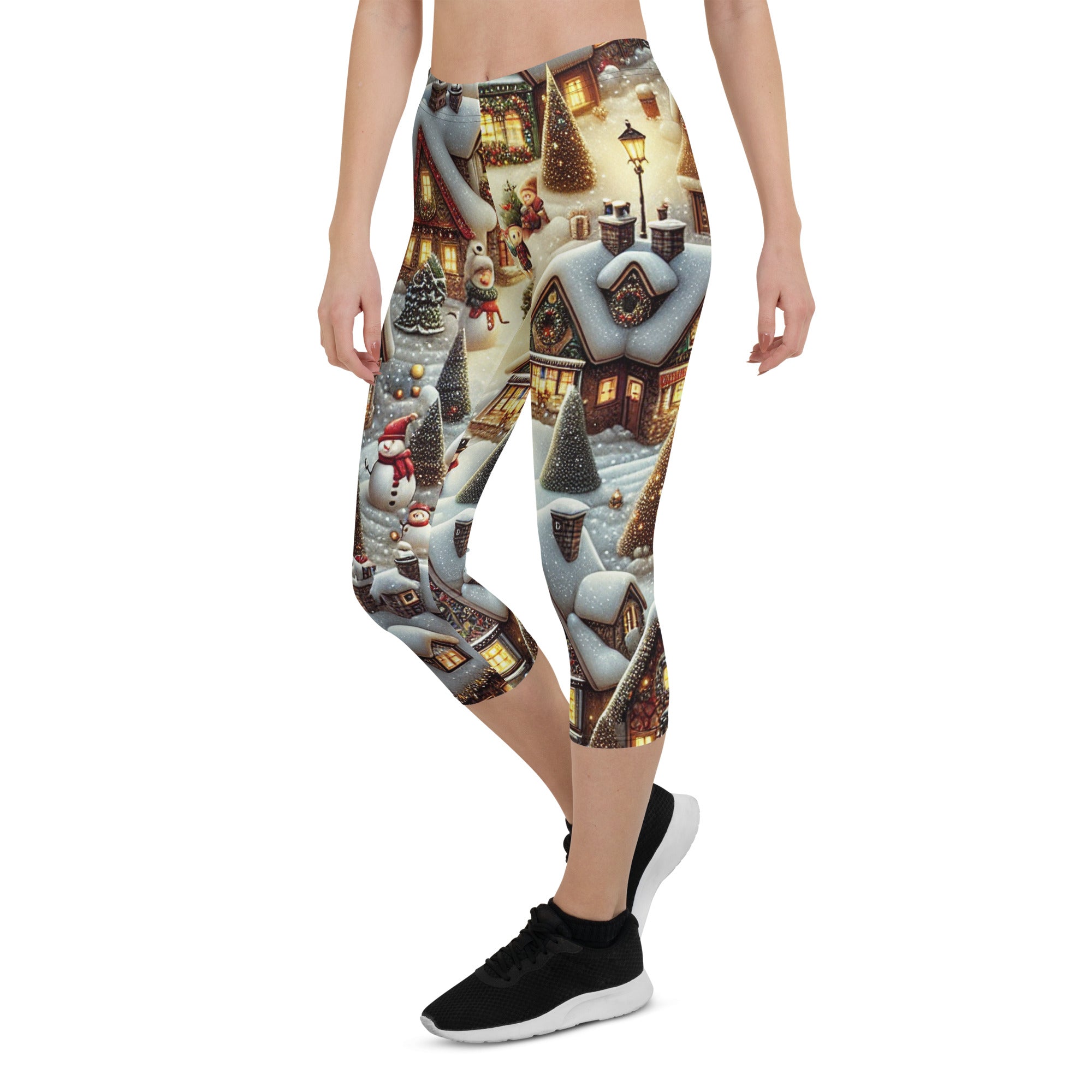 Festive Village Capris