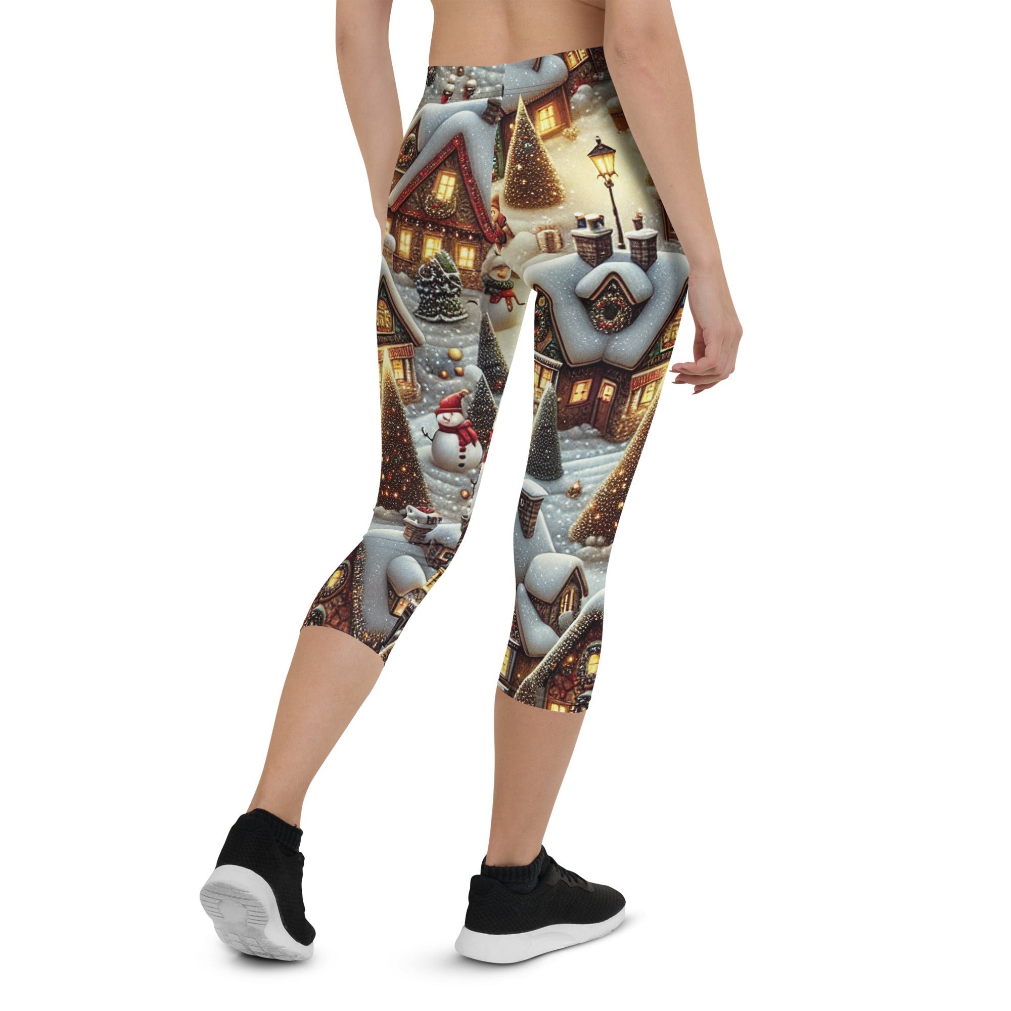 Festive Village Capris