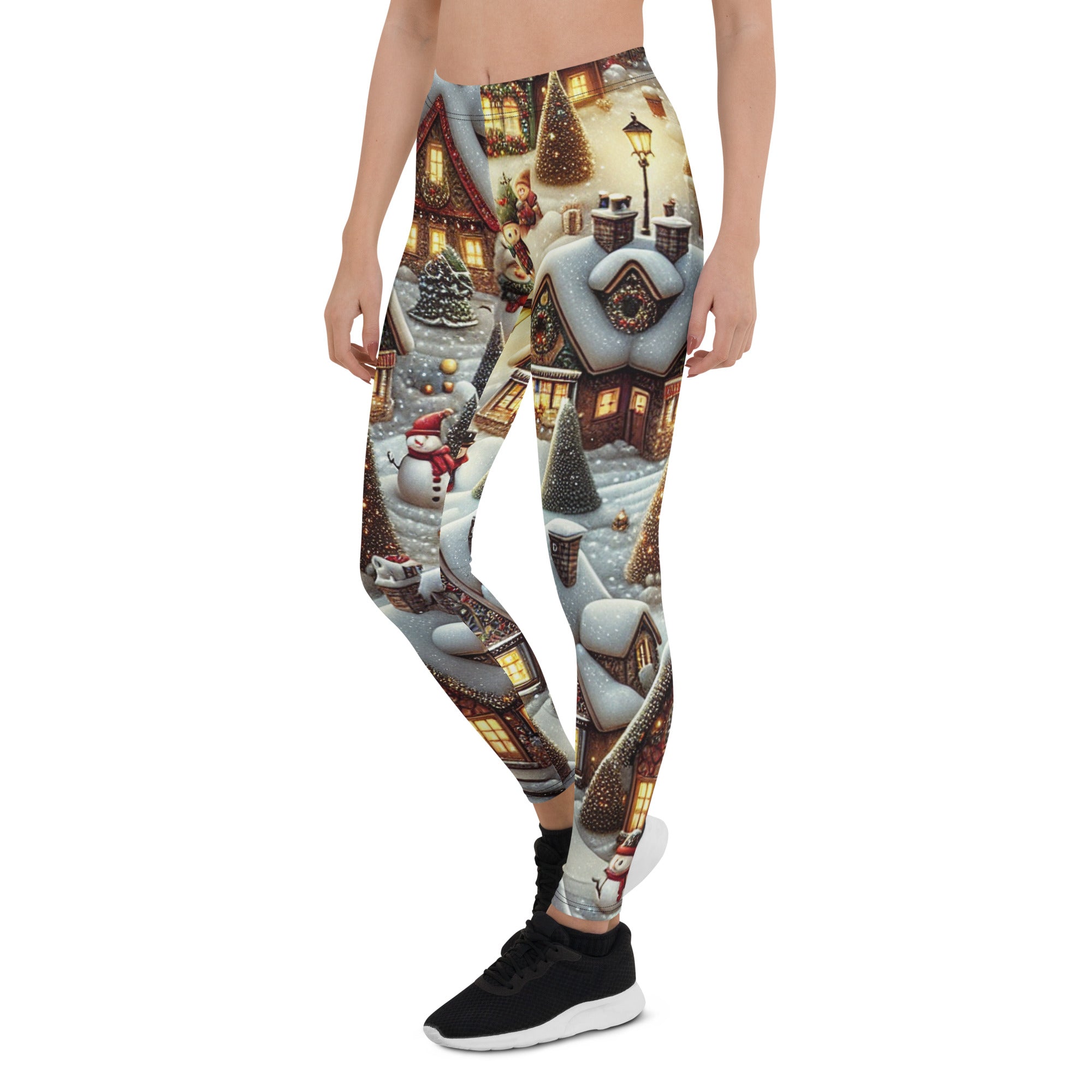 Festive Village Leggings