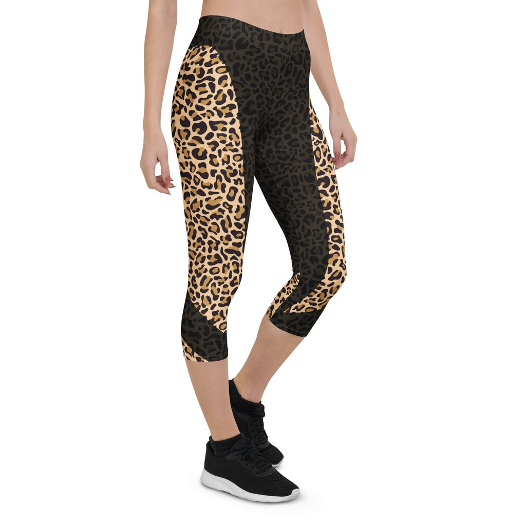 Fierce Leopard Capris