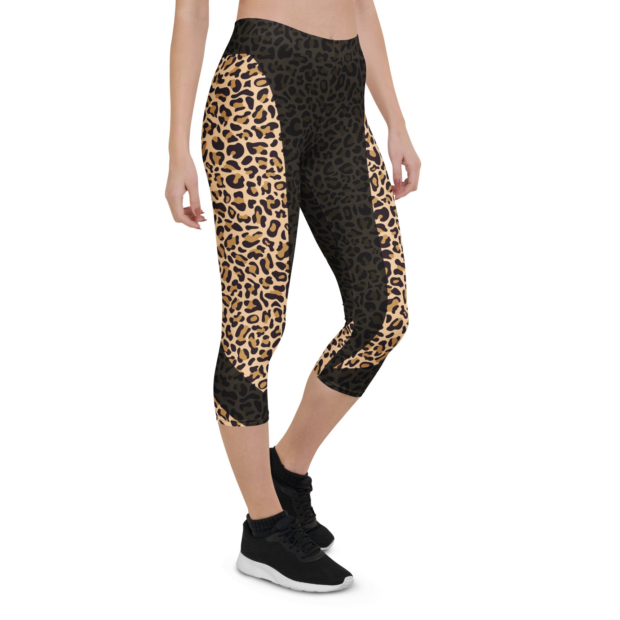 Fierce Leopard Capris