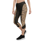 Fierce Leopard Capris