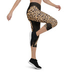 Fierce Leopard Capris
