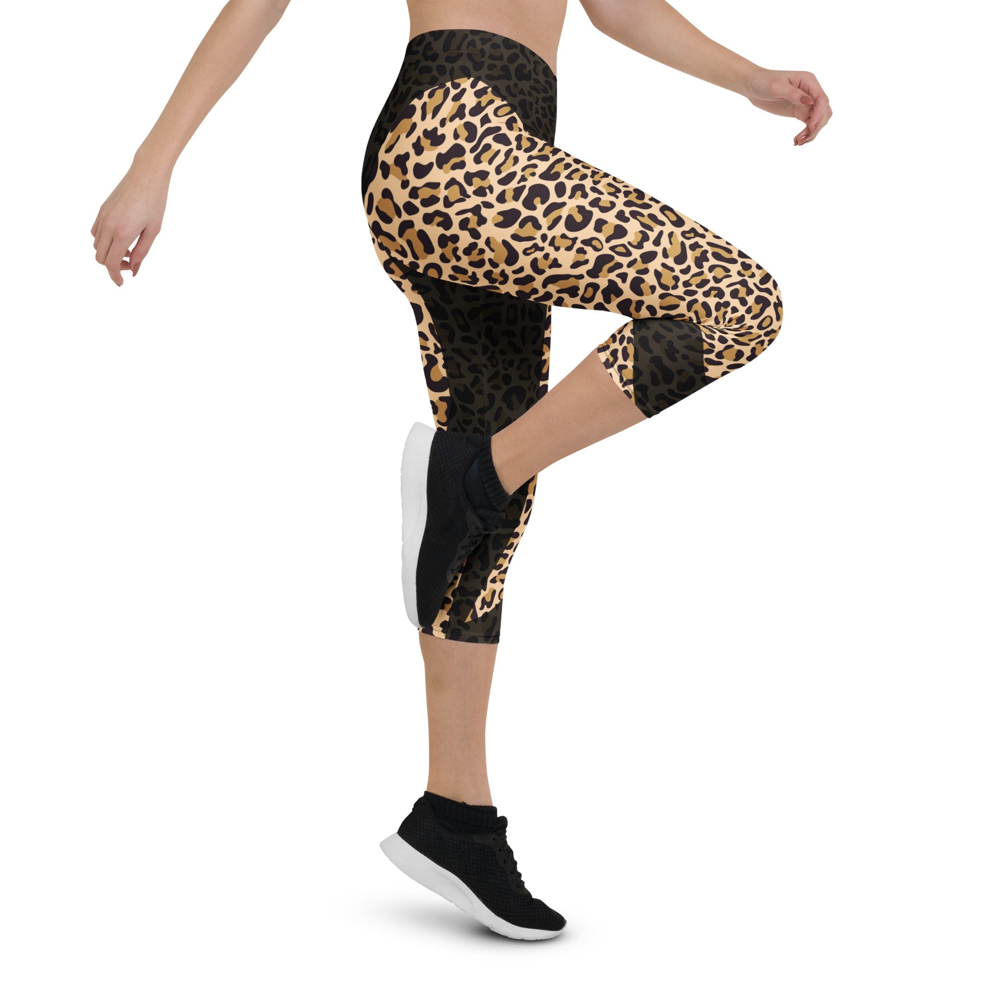 Fierce Leopard Capris