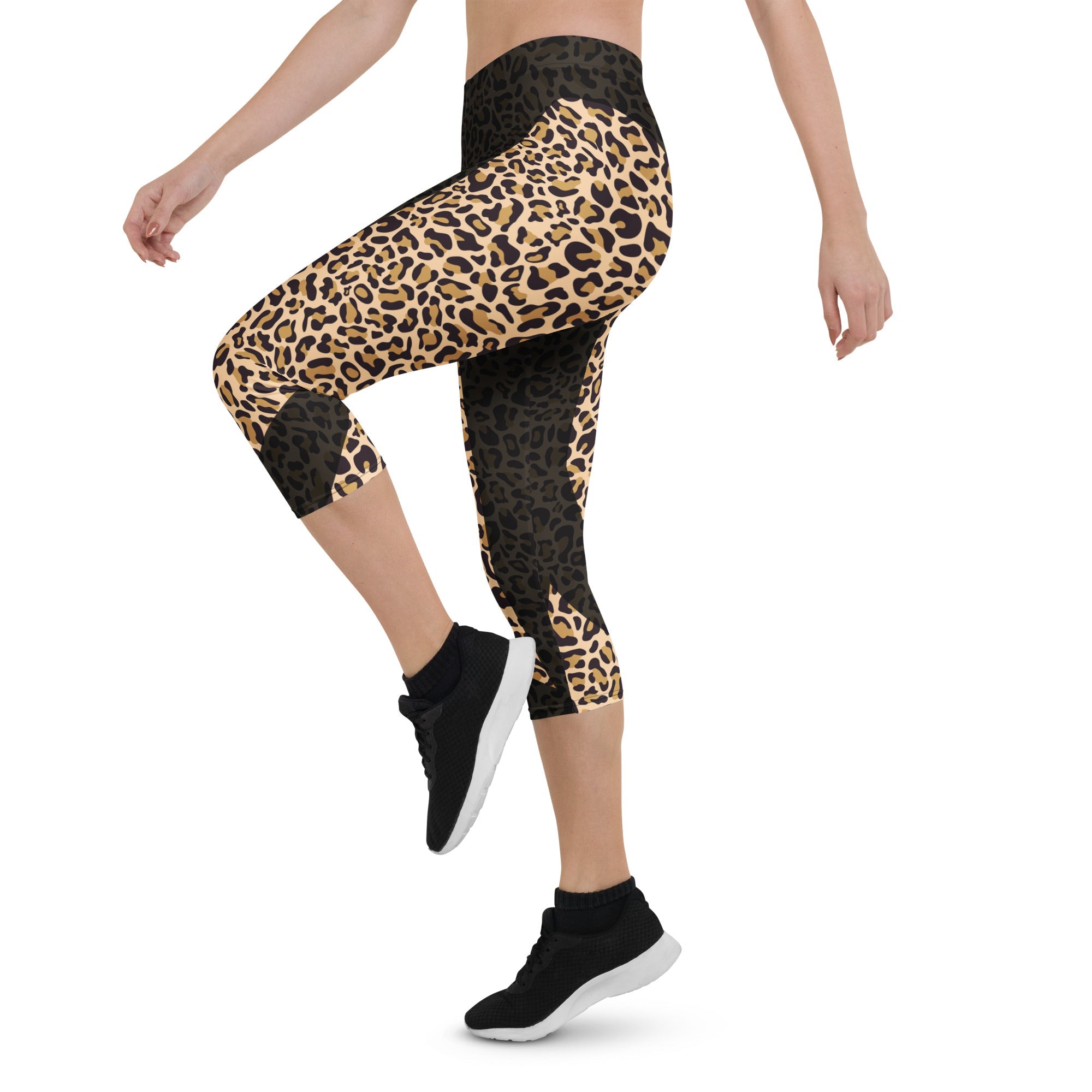 Fierce Leopard Capris