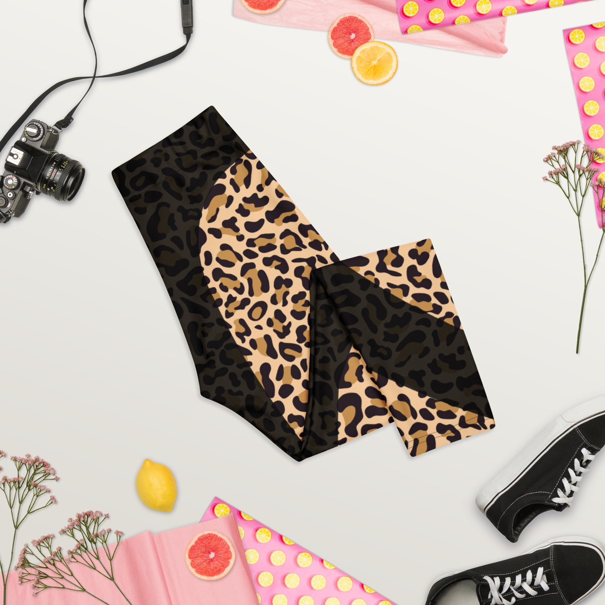 Fierce Leopard Capris