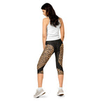 Fierce Leopard Capris