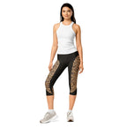 Fierce Leopard Capris