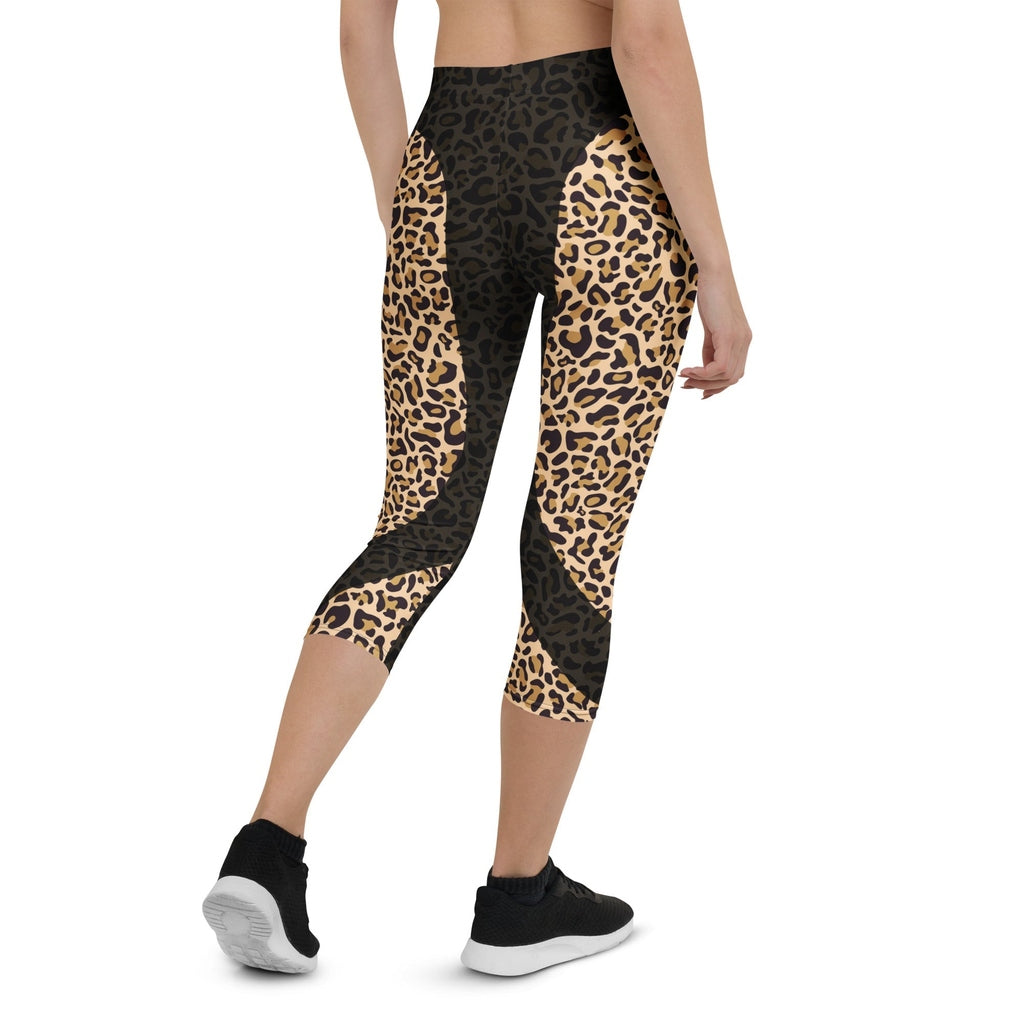 Fierce Leopard Capris