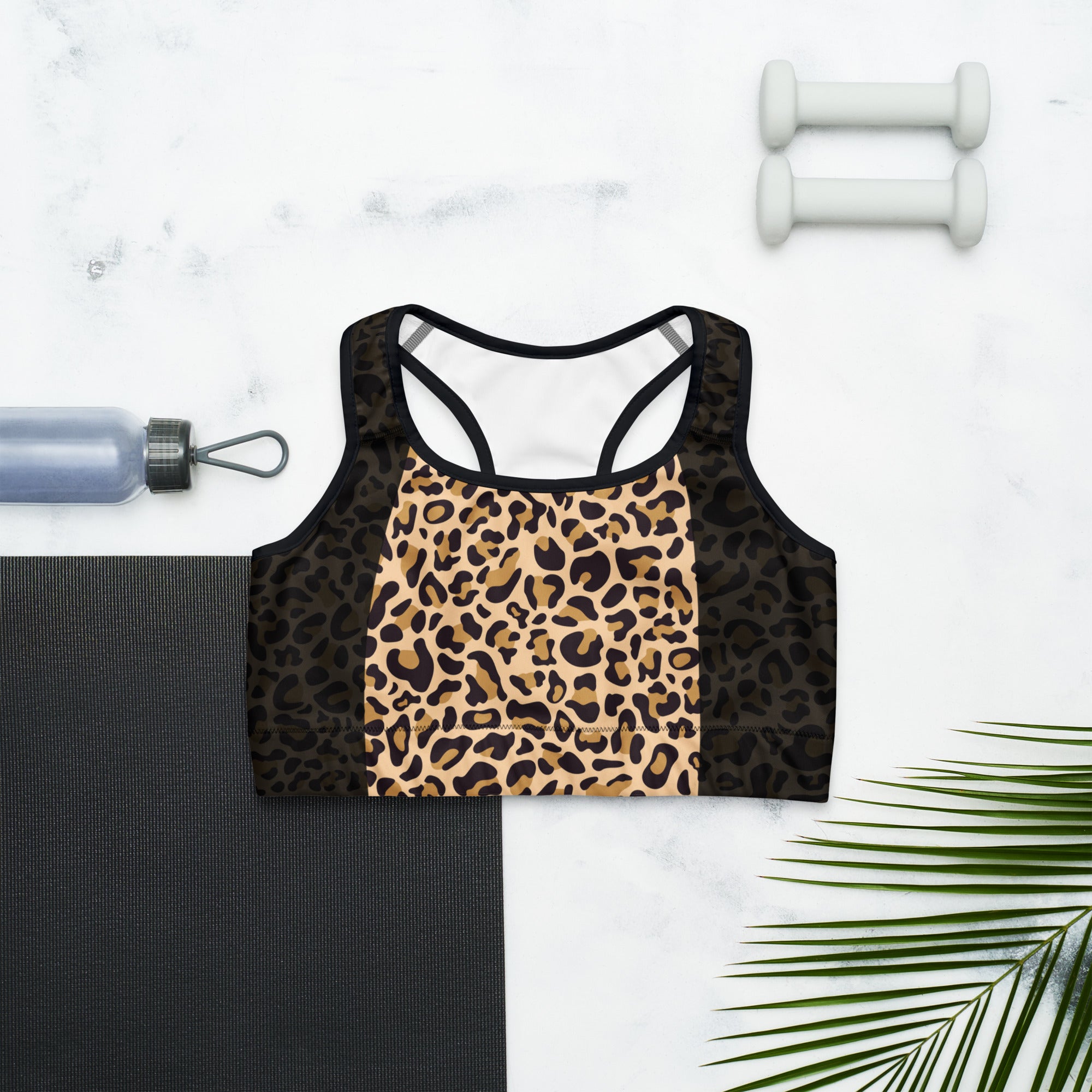 Fierce Leopard Sports Bra