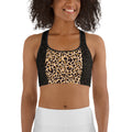 Fierce Leopard Sports Bra