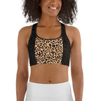 Fierce Leopard Sports Bra