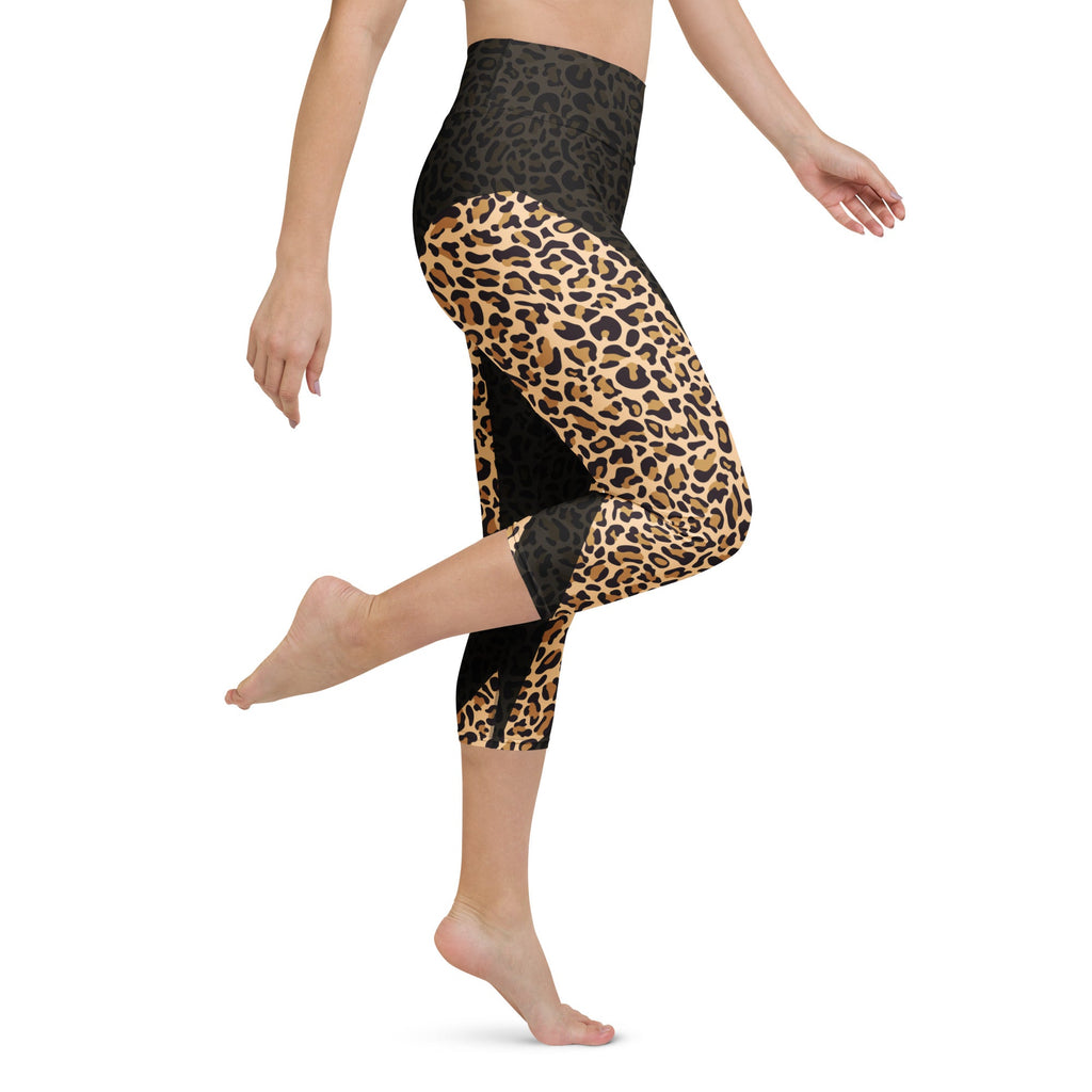 Fierce Leopard Yoga Capris
