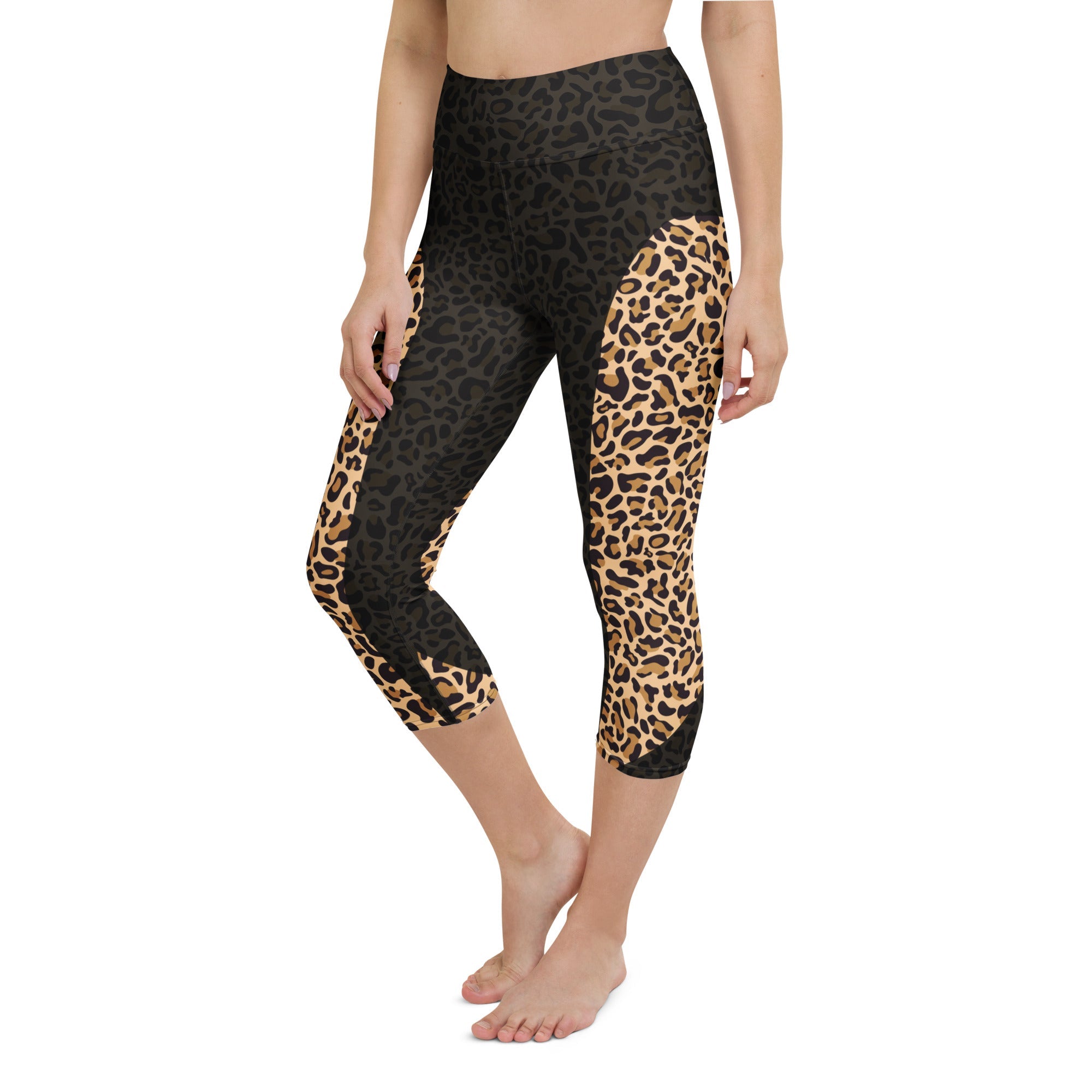 Fierce Leopard Yoga Capris