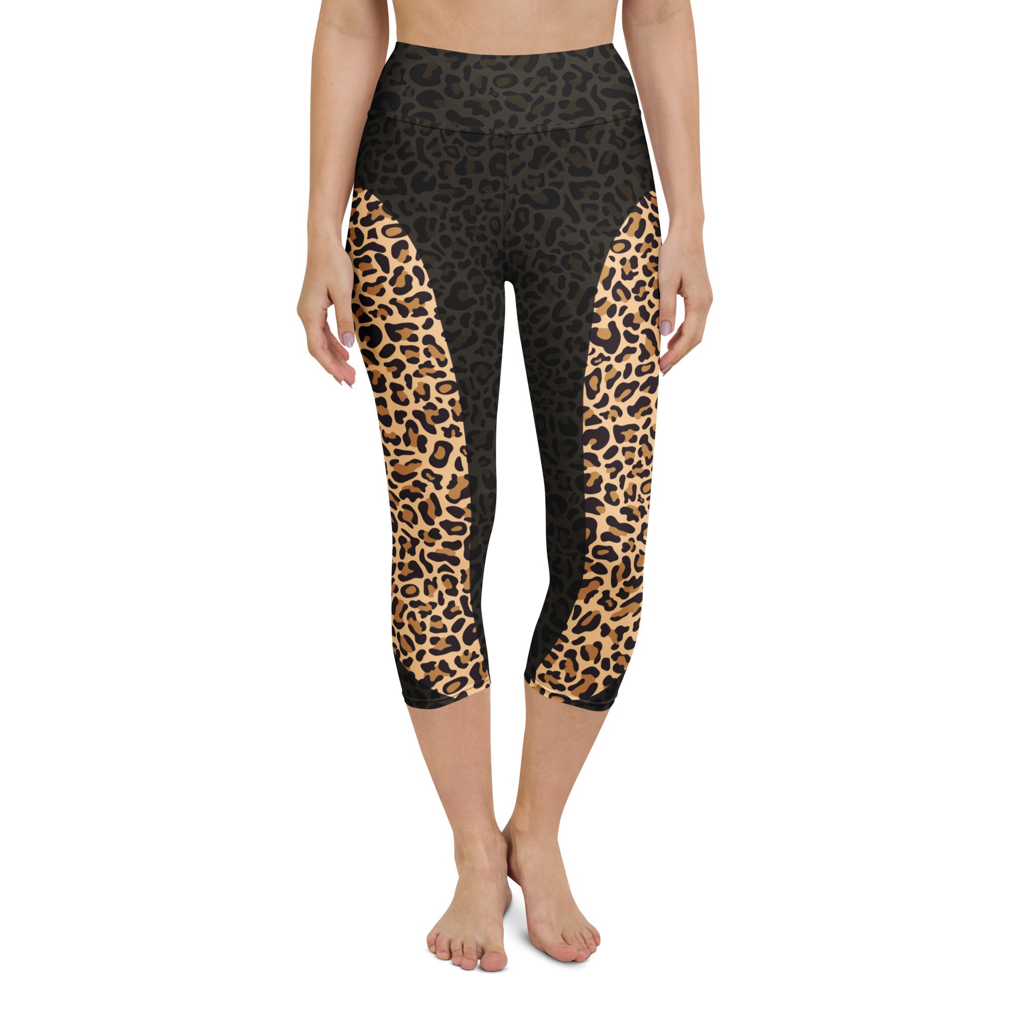 Fierce Leopard Yoga Capris