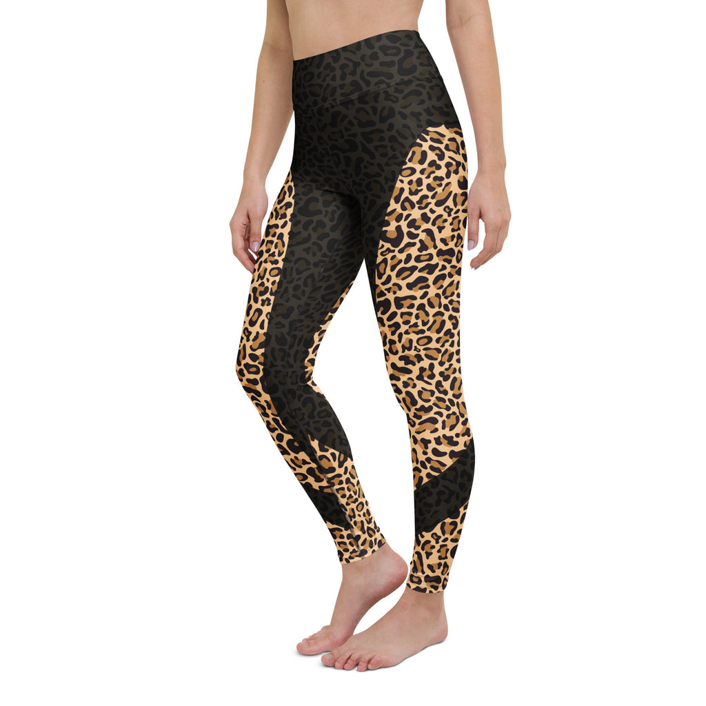 Fierce Leopard Yoga Leggings