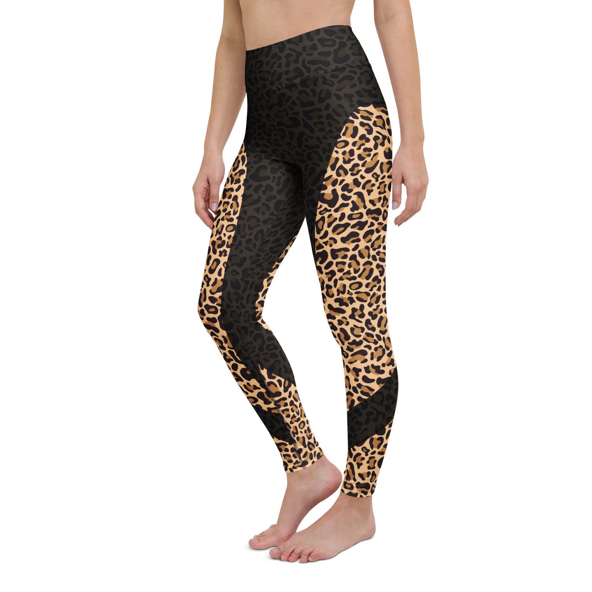 Fierce Leopard Yoga Leggings