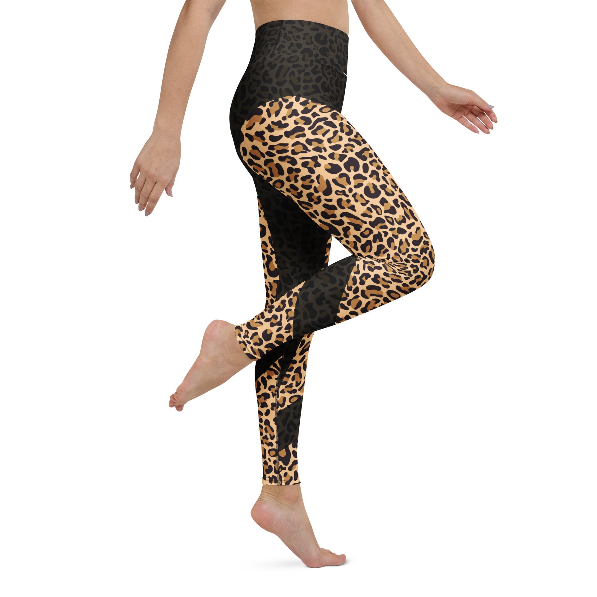 Fierce Leopard Yoga Leggings