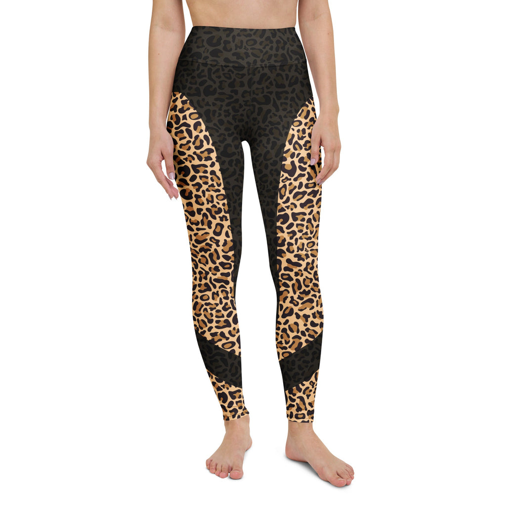 Fierce Leopard Yoga Leggings