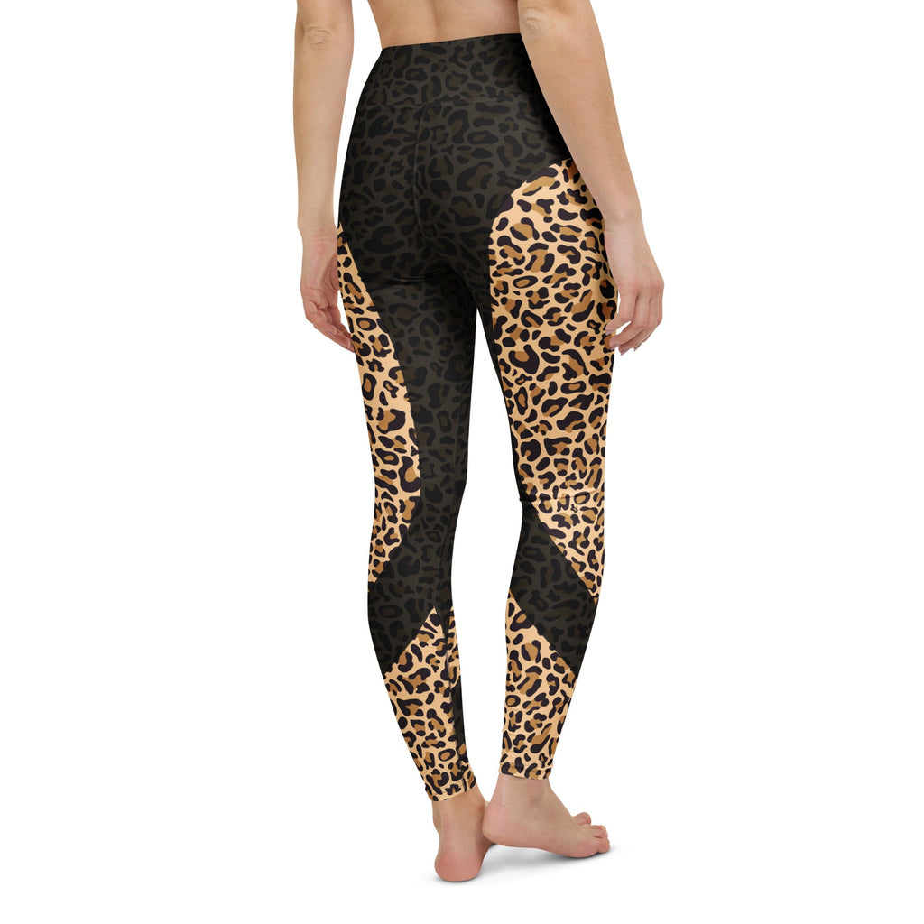 Fierce Leopard Yoga Leggings