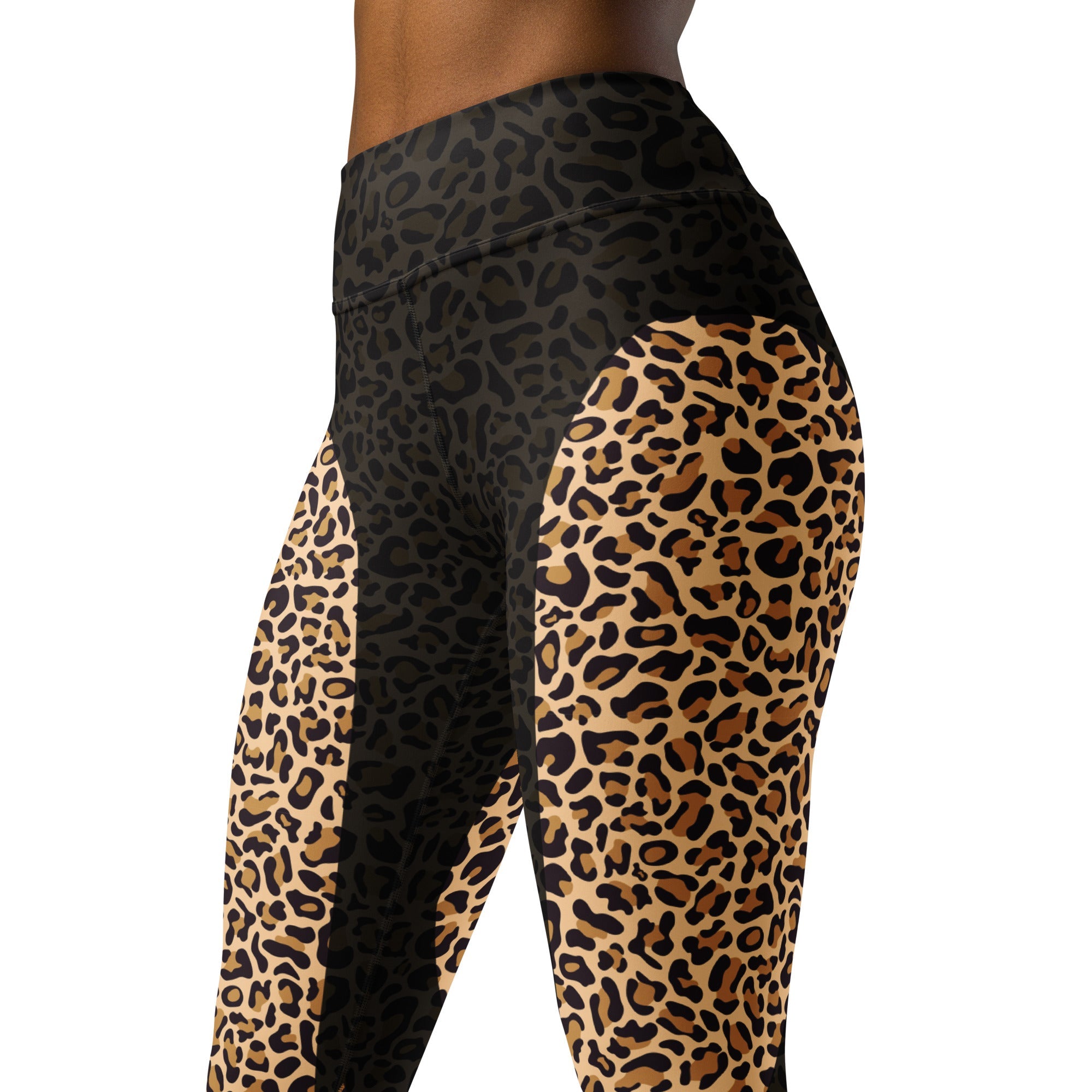 Fierce Leopard Yoga Leggings