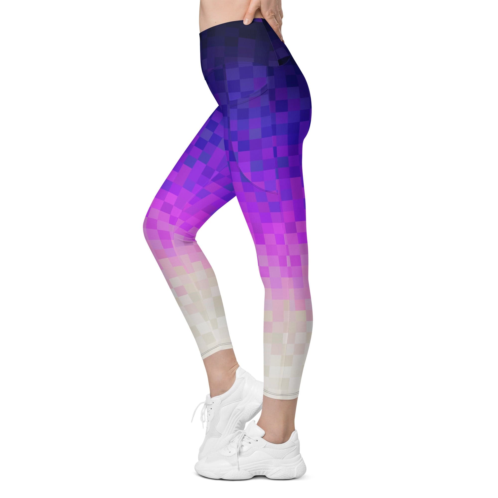 Fierce Pixel Leggings With Pockets