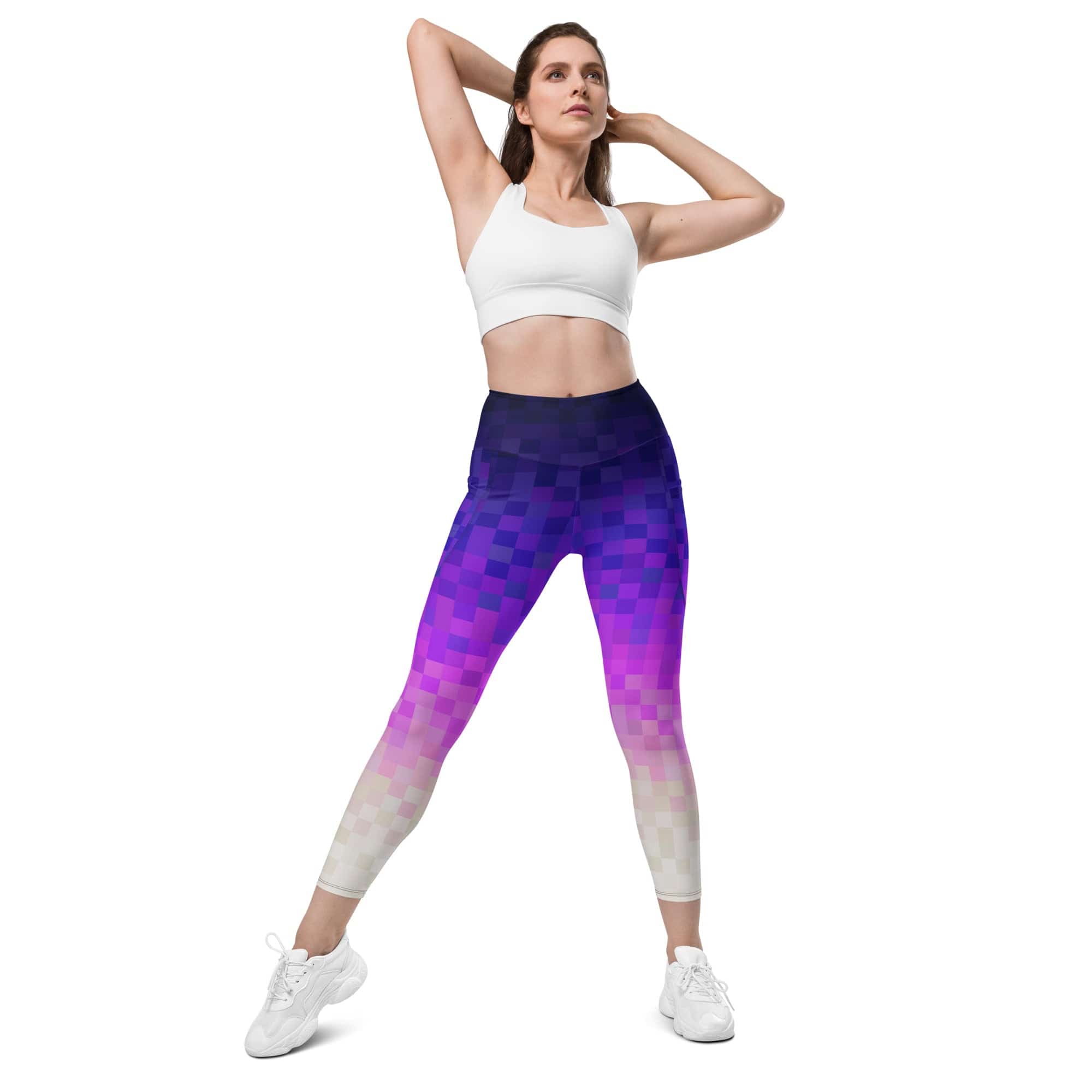 Fierce Pixel Leggings With Pockets