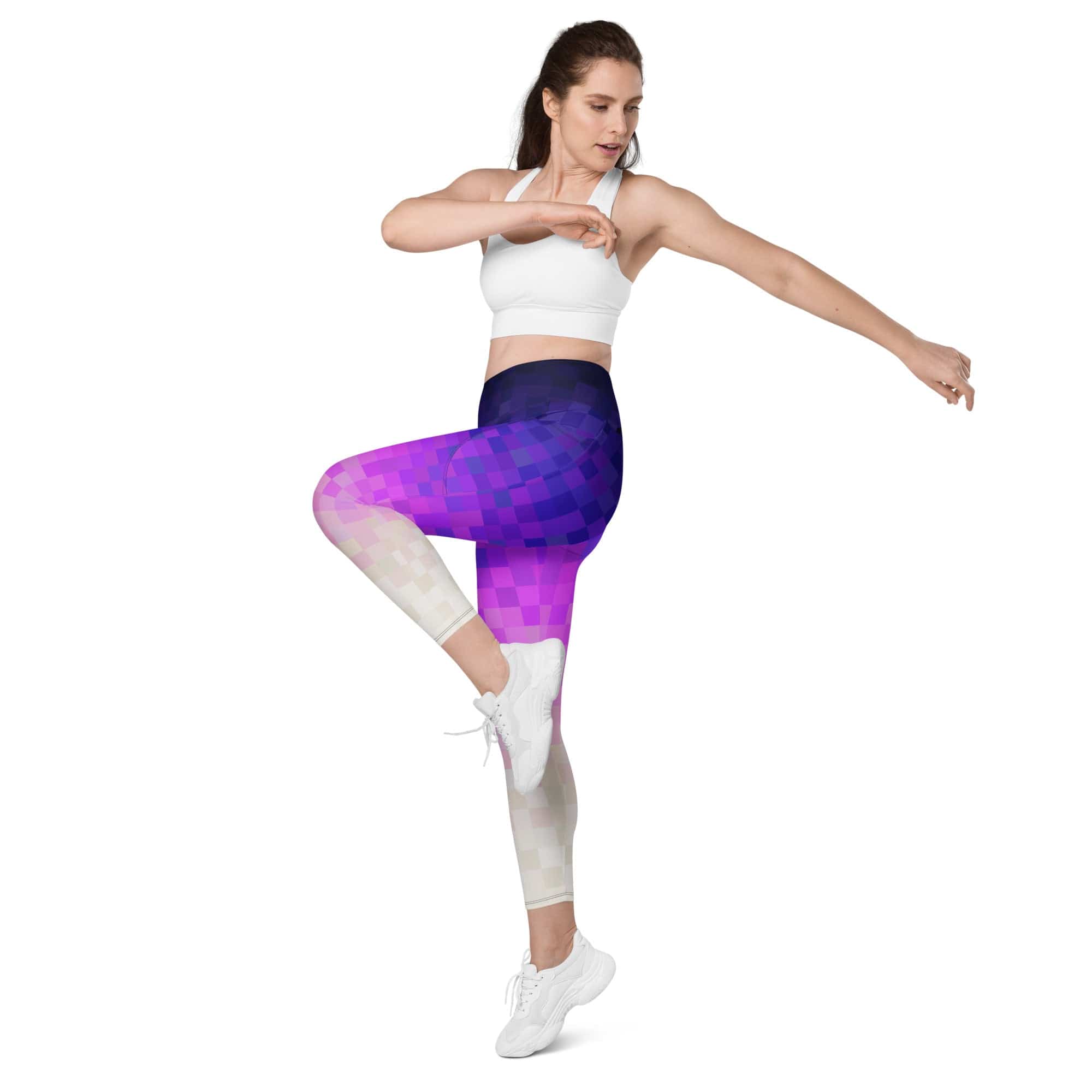 Fierce Pixel Leggings With Pockets