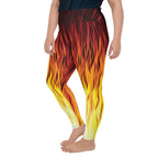 Fire Plus Size Leggings