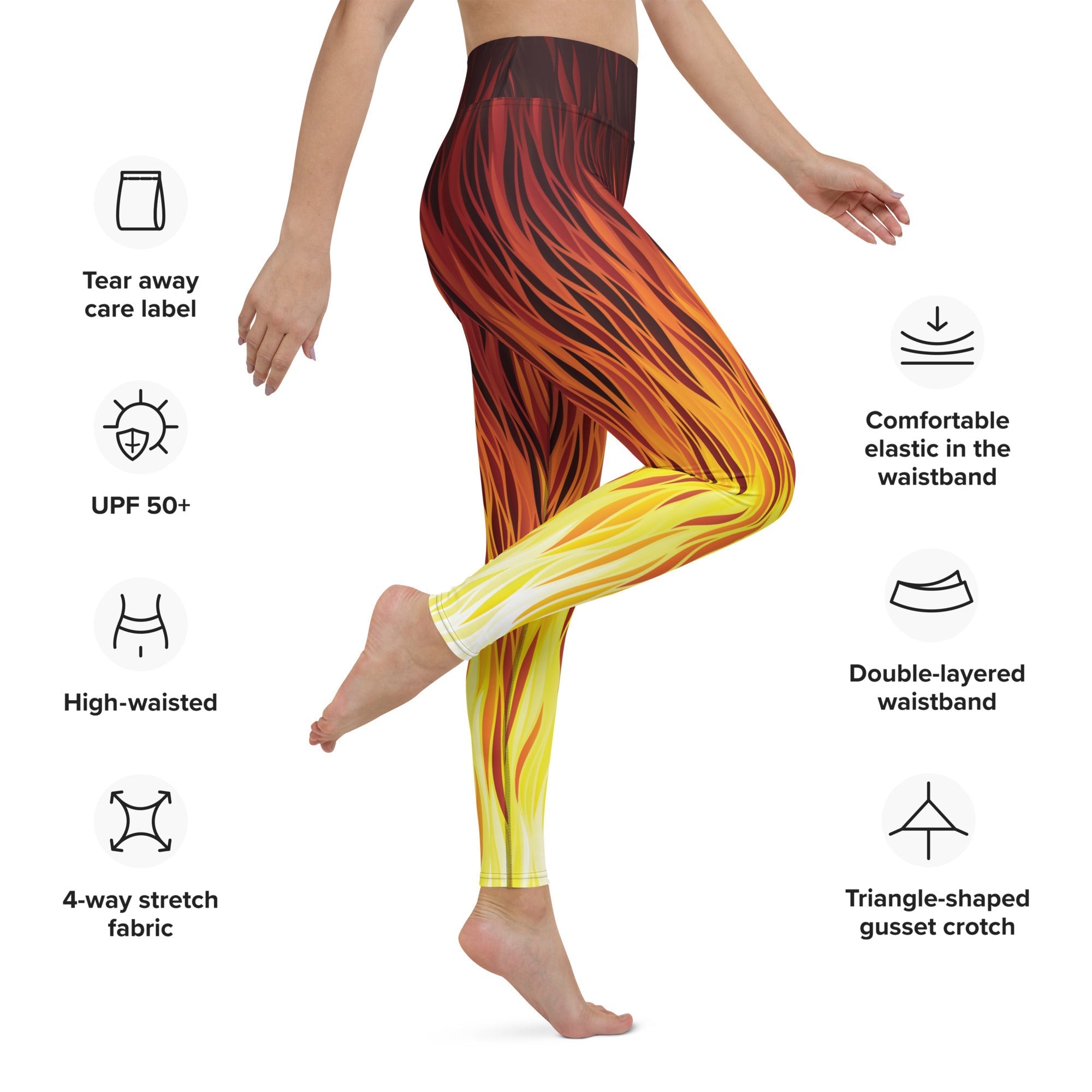Fire Yoga Leggings