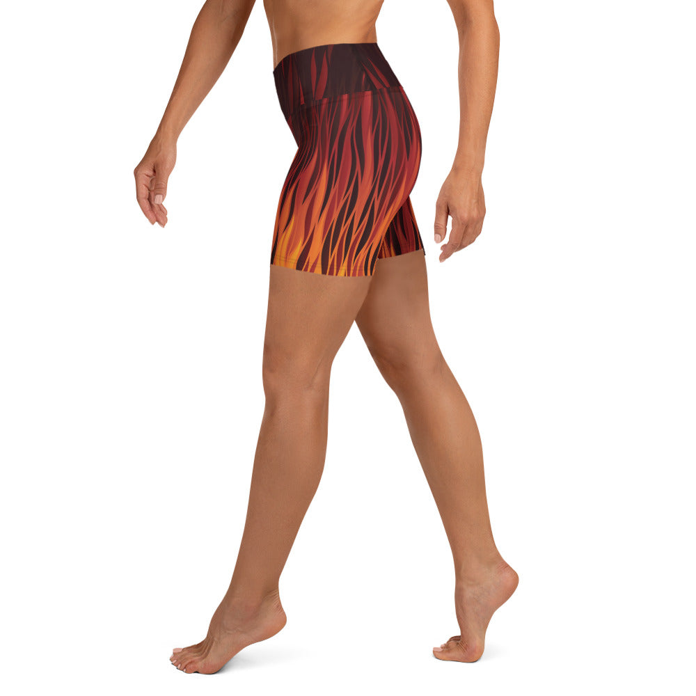 Fire Yoga Shorts