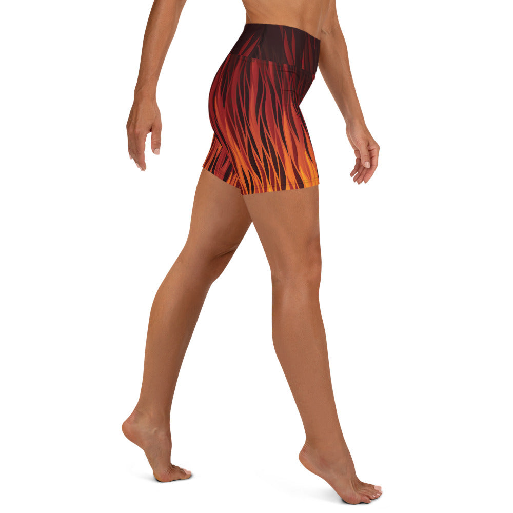 Fire Yoga Shorts