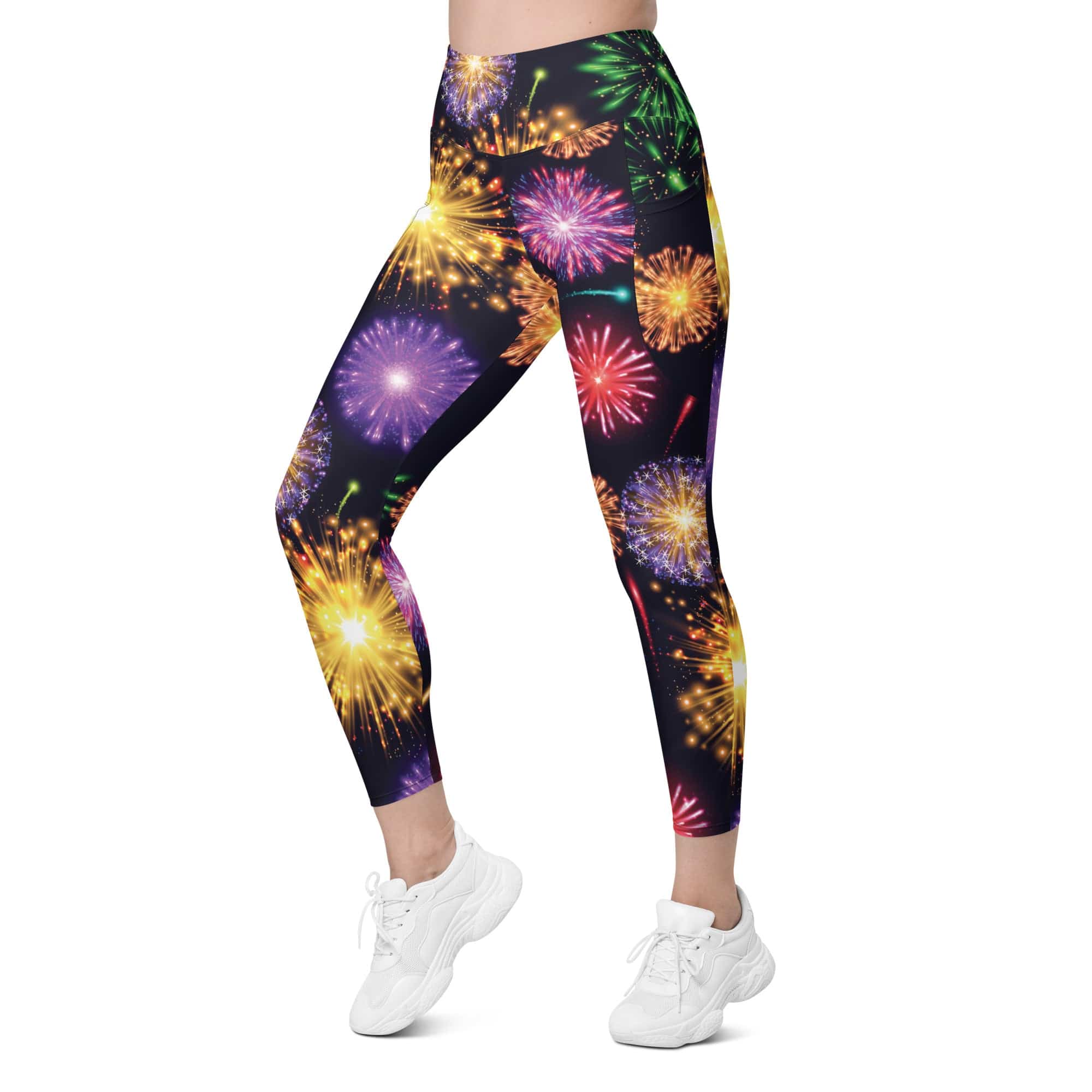 Fireworks Leggings With Pockets
