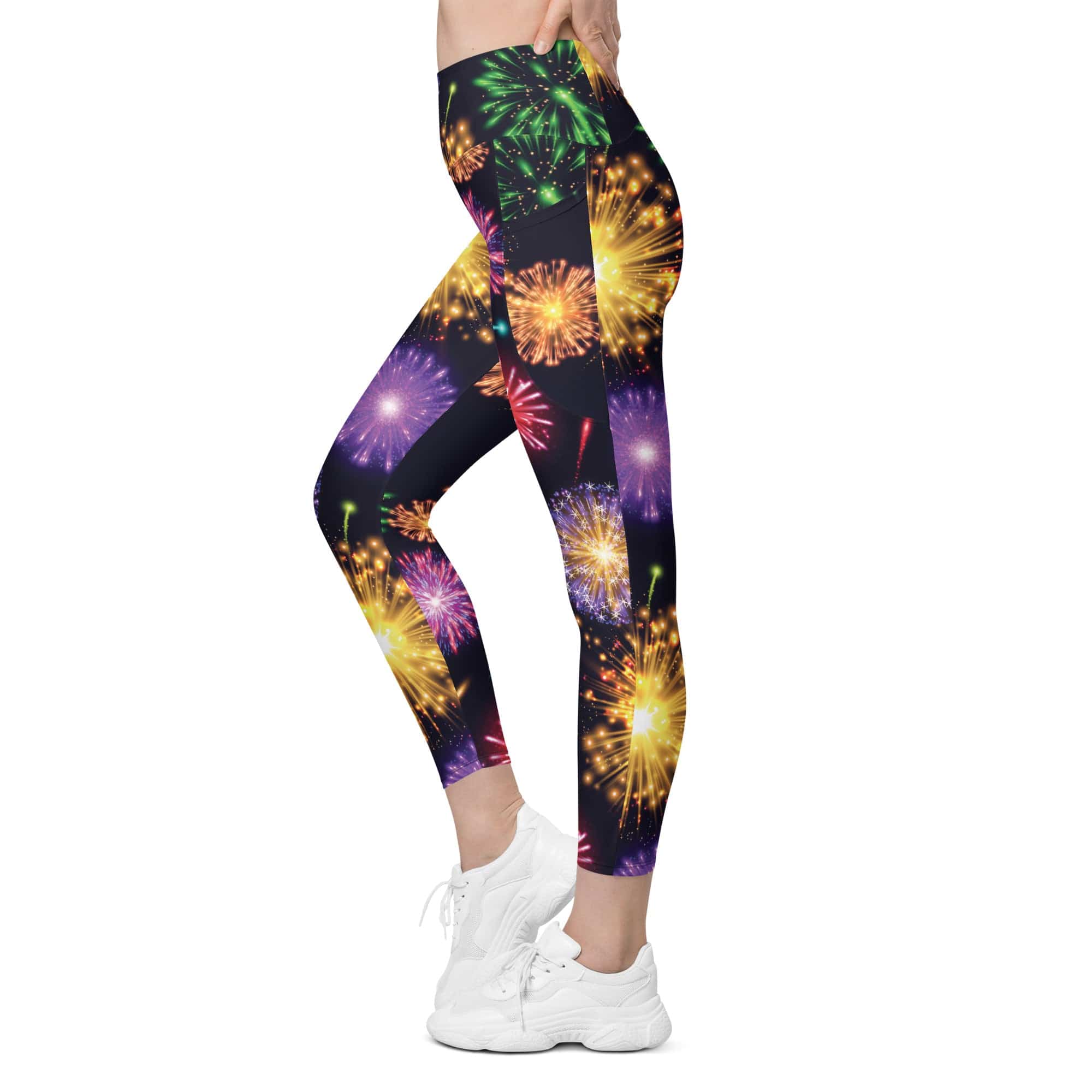 Fireworks Leggings With Pockets