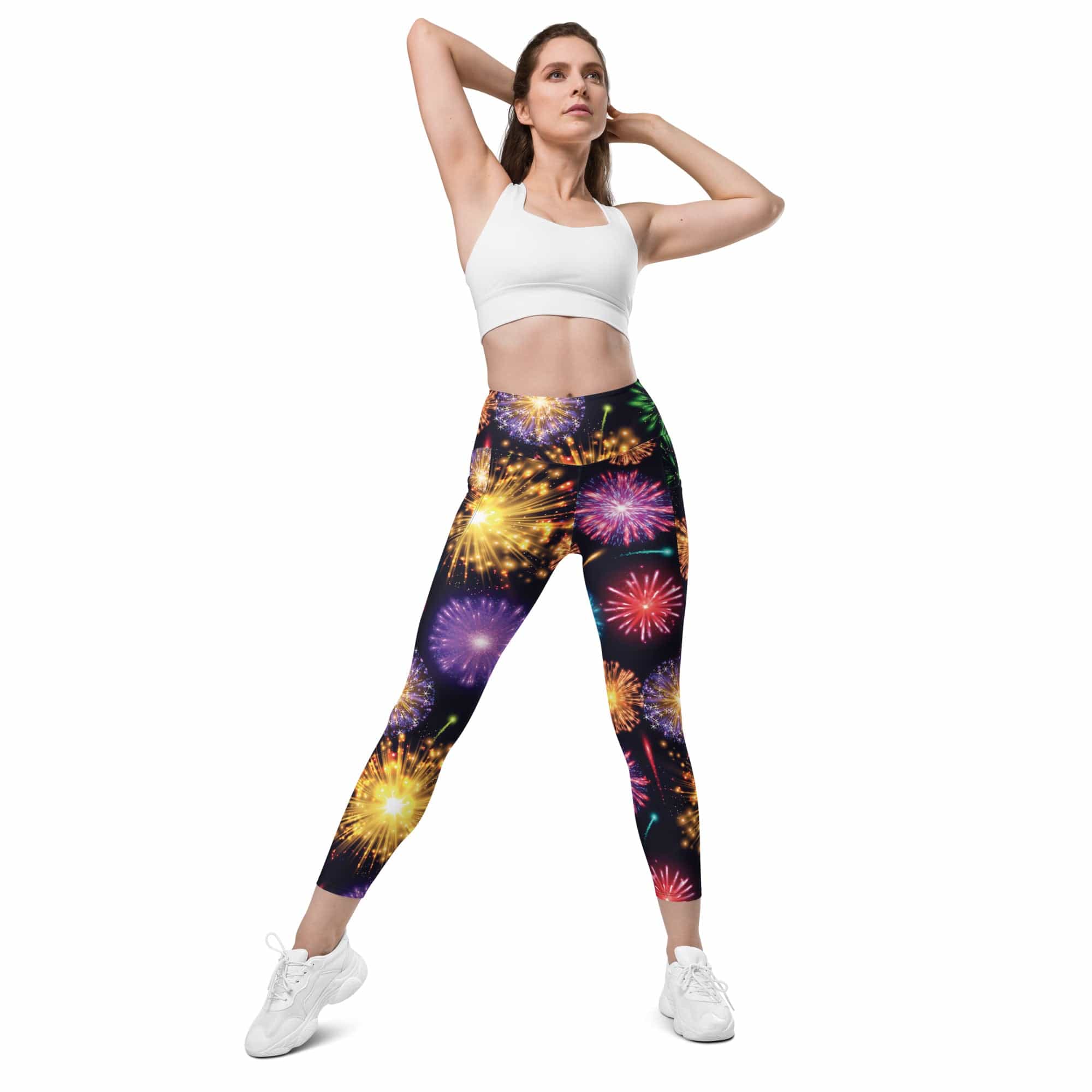 Fireworks Leggings With Pockets