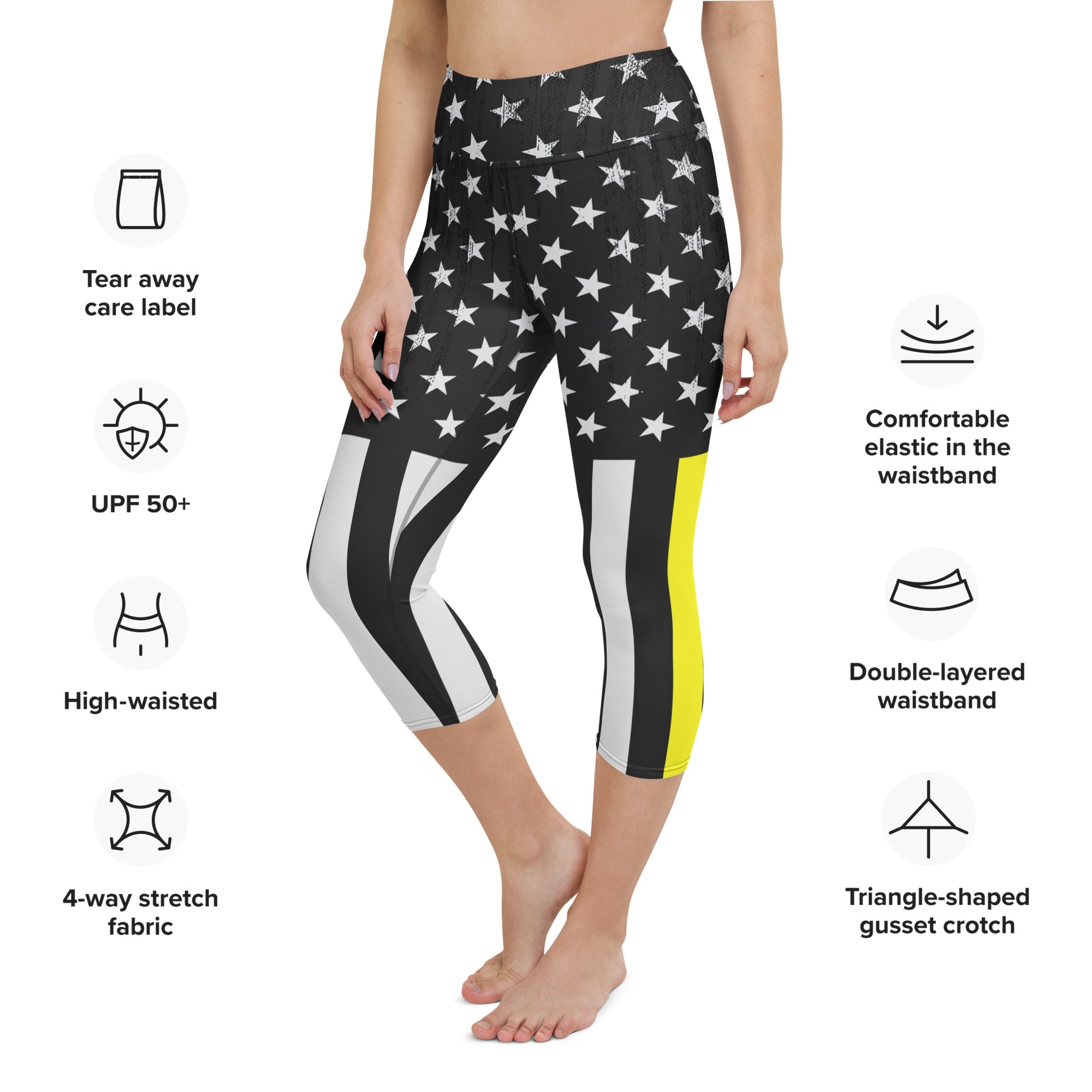 First Responder Dispatch Yoga Capris