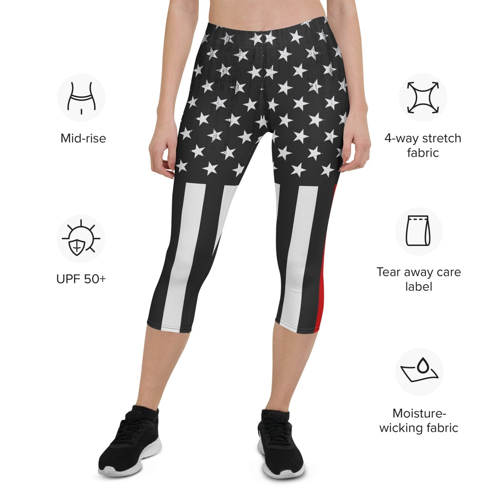First Responder Firefighter Capris
