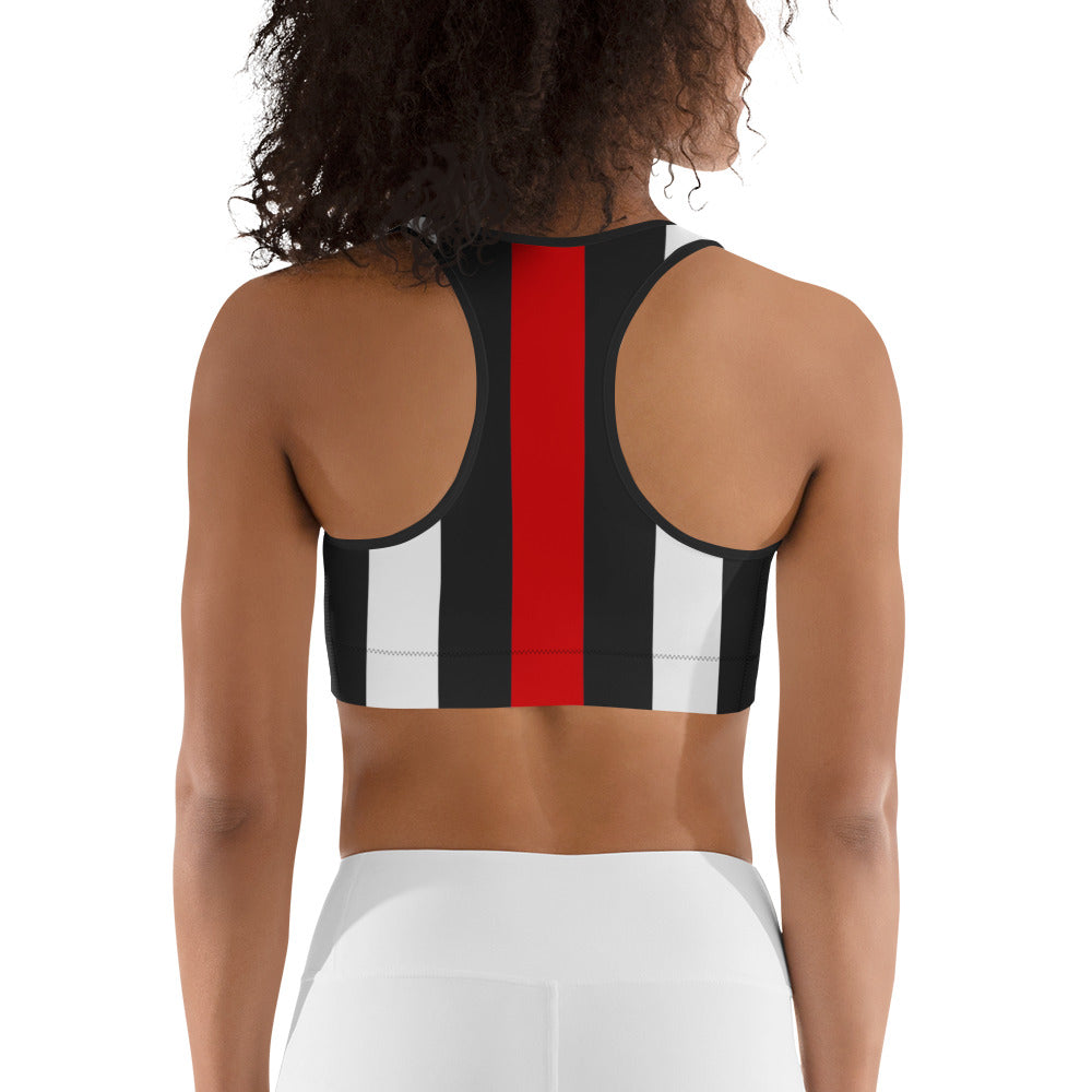 First Responder Firefighter Sports Bra